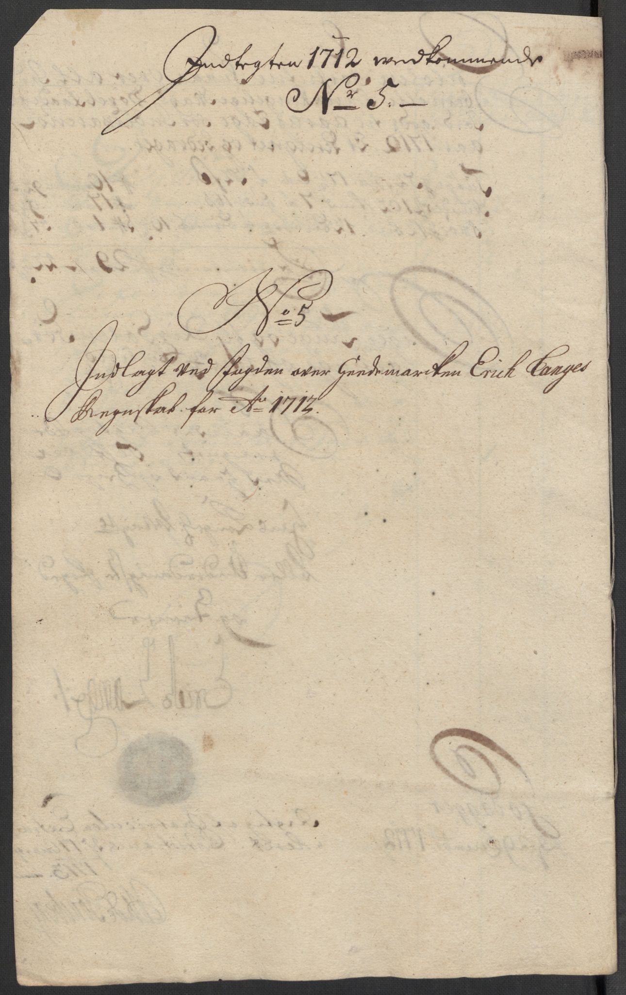 Rentekammeret inntil 1814, Reviderte regnskaper, Fogderegnskap, AV/RA-EA-4092/R16/L1049: Fogderegnskap Hedmark, 1712, p. 170