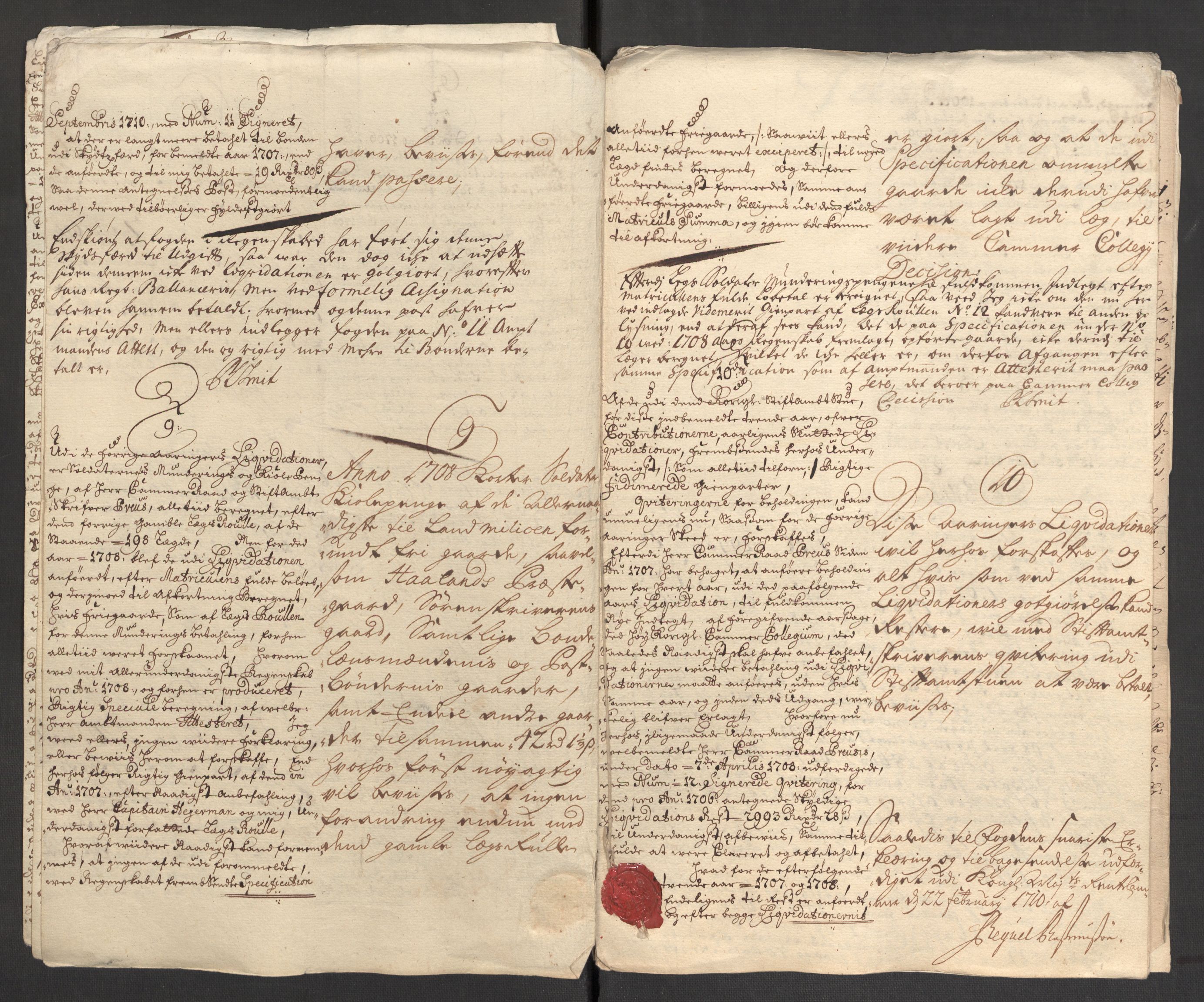 Rentekammeret inntil 1814, Reviderte regnskaper, Fogderegnskap, AV/RA-EA-4092/R46/L2733: Fogderegnskap Jæren og Dalane, 1705-1708, p. 203