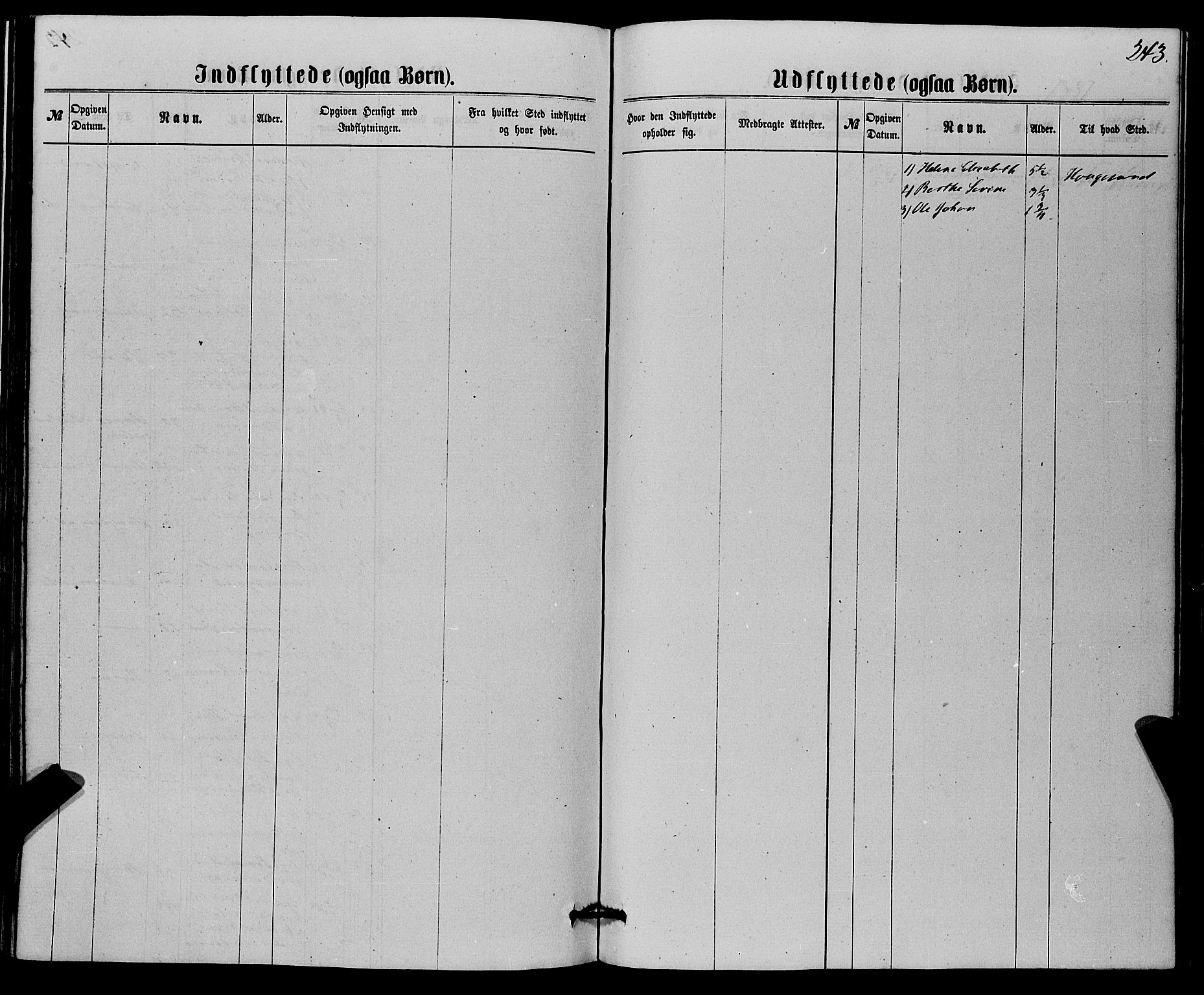 Finnås sokneprestembete, SAB/A-99925/H/Ha/Haa/Haaa/L0008: Parish register (official) no. A 8, 1863-1872, p. 243