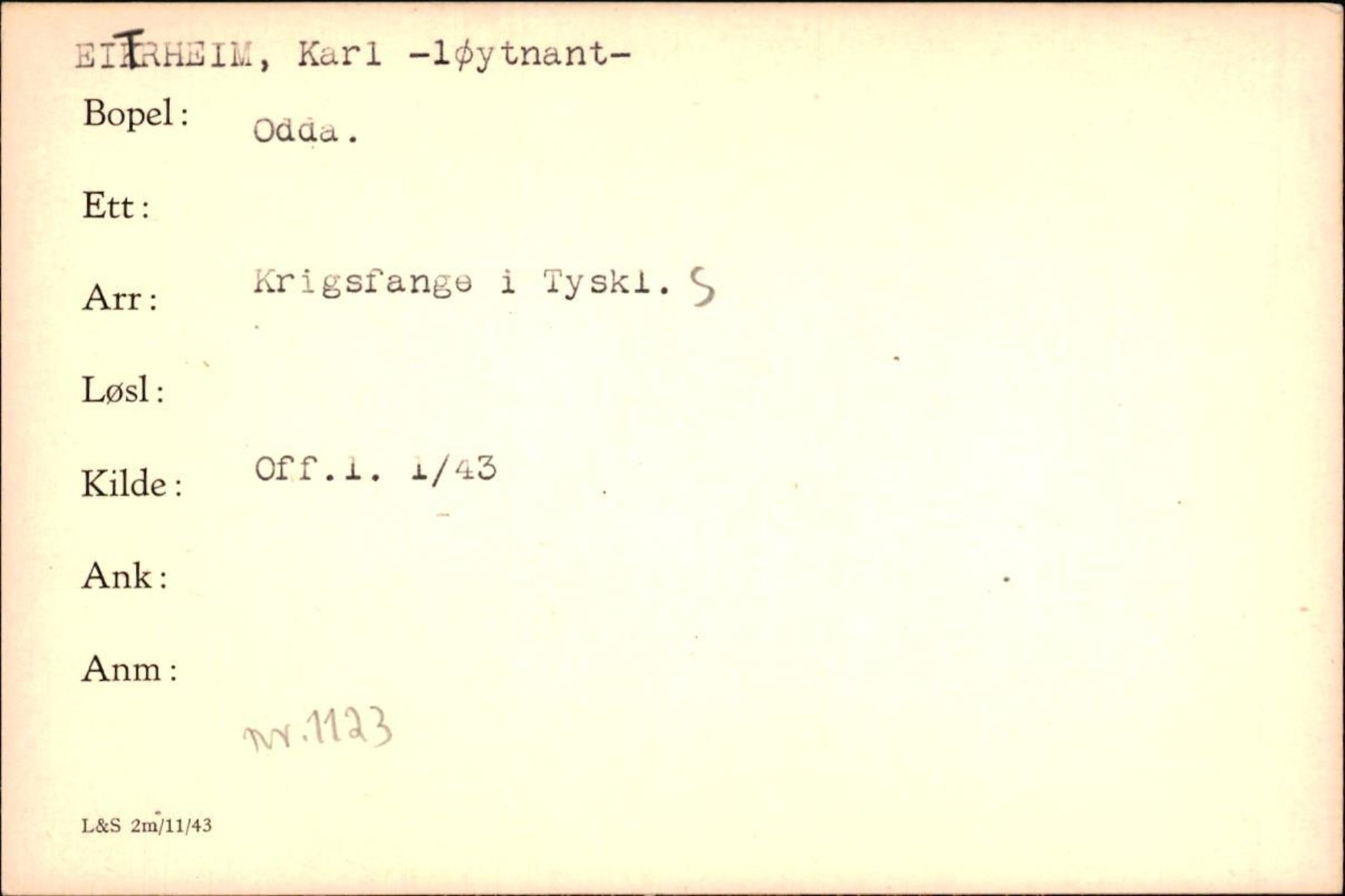 Forsvaret, Forsvarets krigshistoriske avdeling, AV/RA-RAFA-2017/Y/Yf/L0200: II-C-11-2102  -  Norske krigsfanger i Tyskland, 1940-1945, p. 211