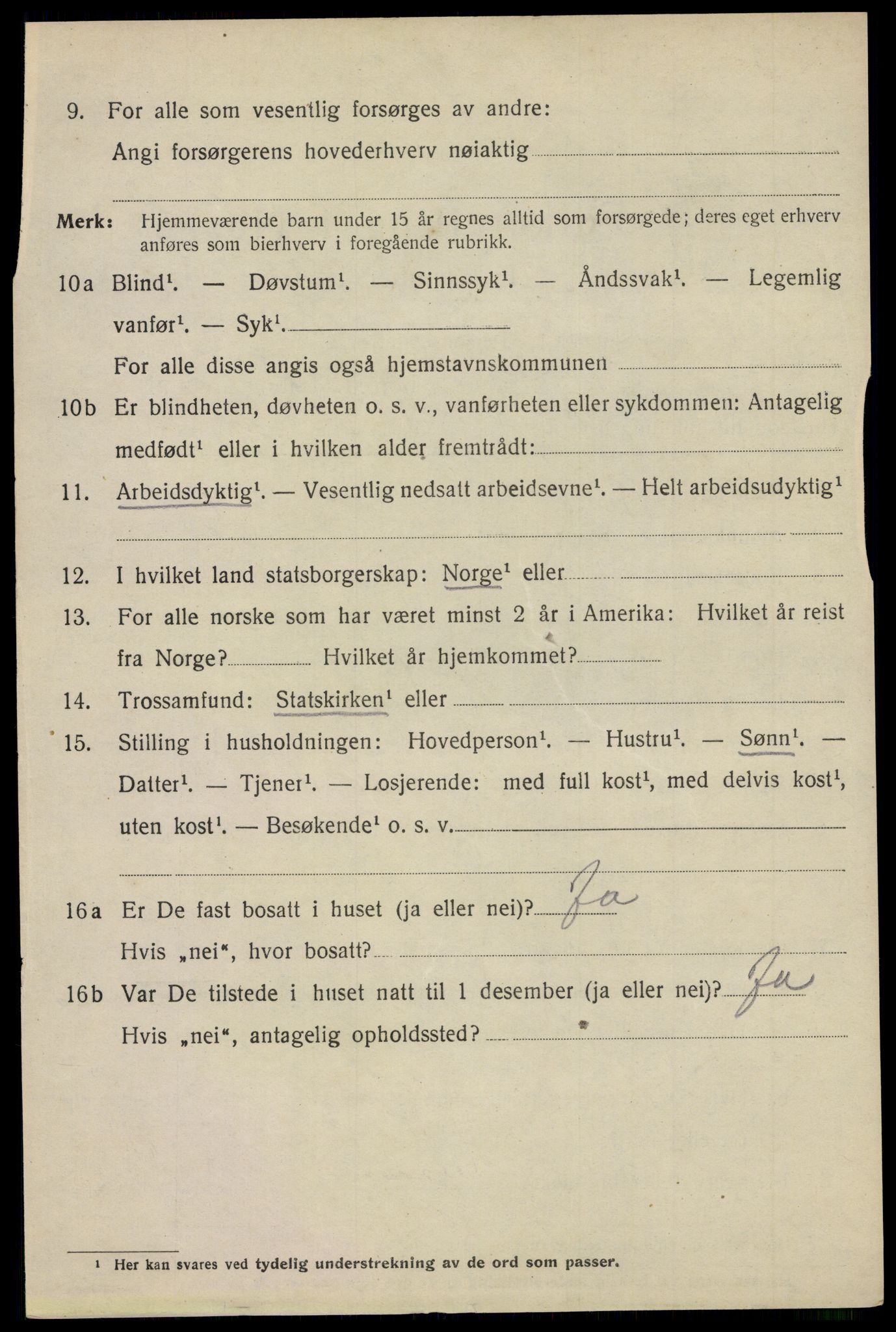 SAO, 1920 census for Glemmen, 1920, p. 4134