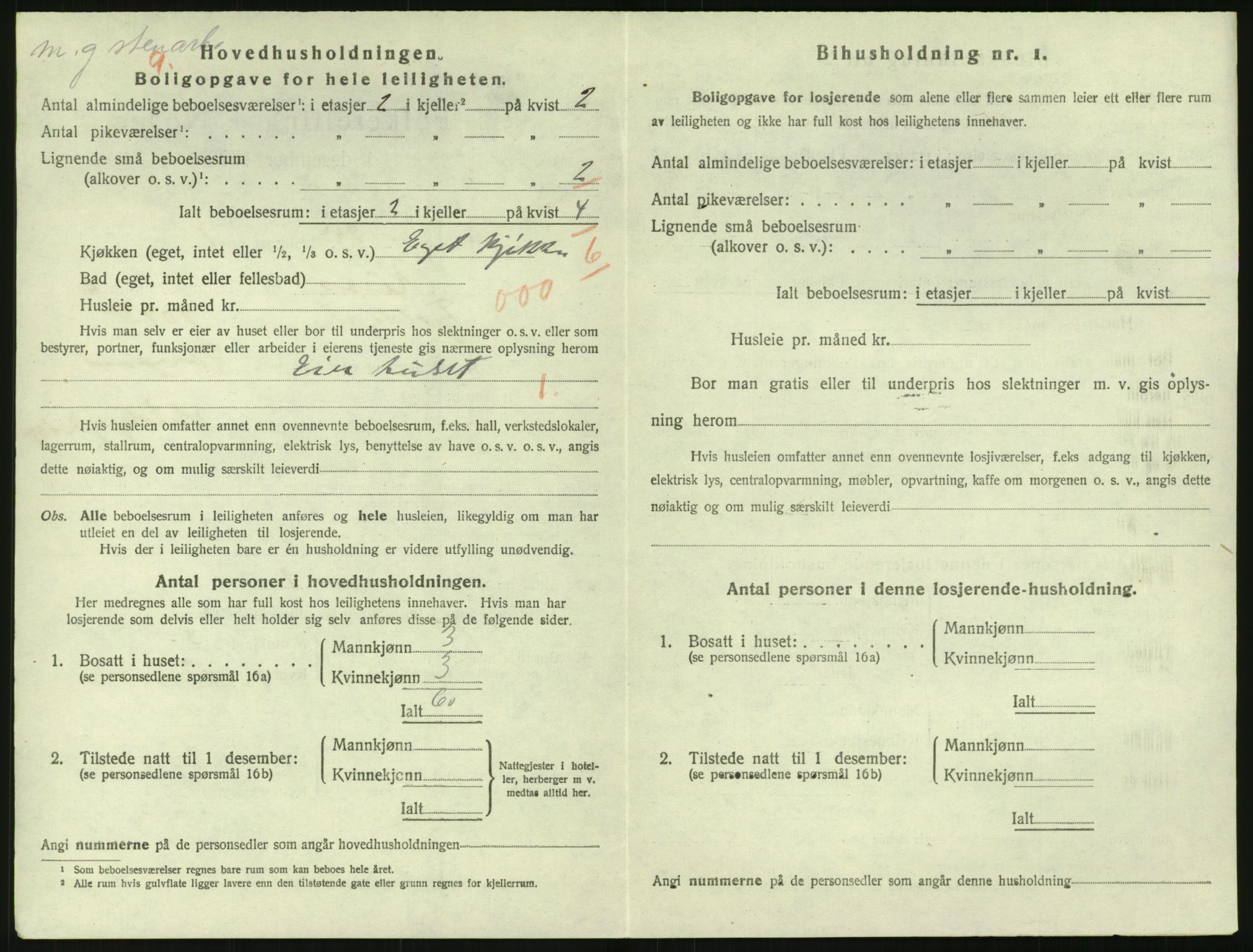 SAK, 1920 census for Risør, 1920, p. 2450