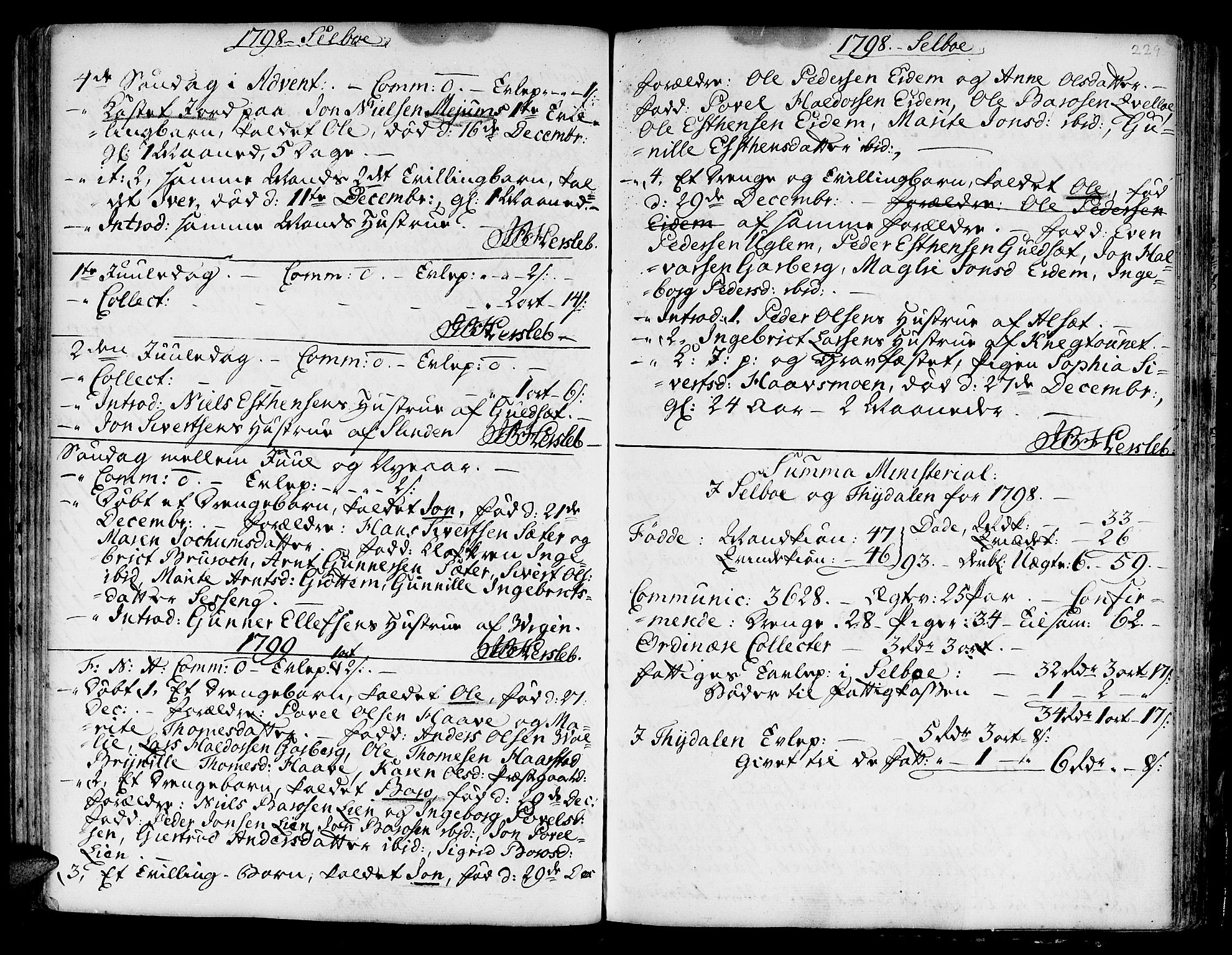 Ministerialprotokoller, klokkerbøker og fødselsregistre - Sør-Trøndelag, SAT/A-1456/695/L1138: Parish register (official) no. 695A02 /1, 1757-1801, p. 229
