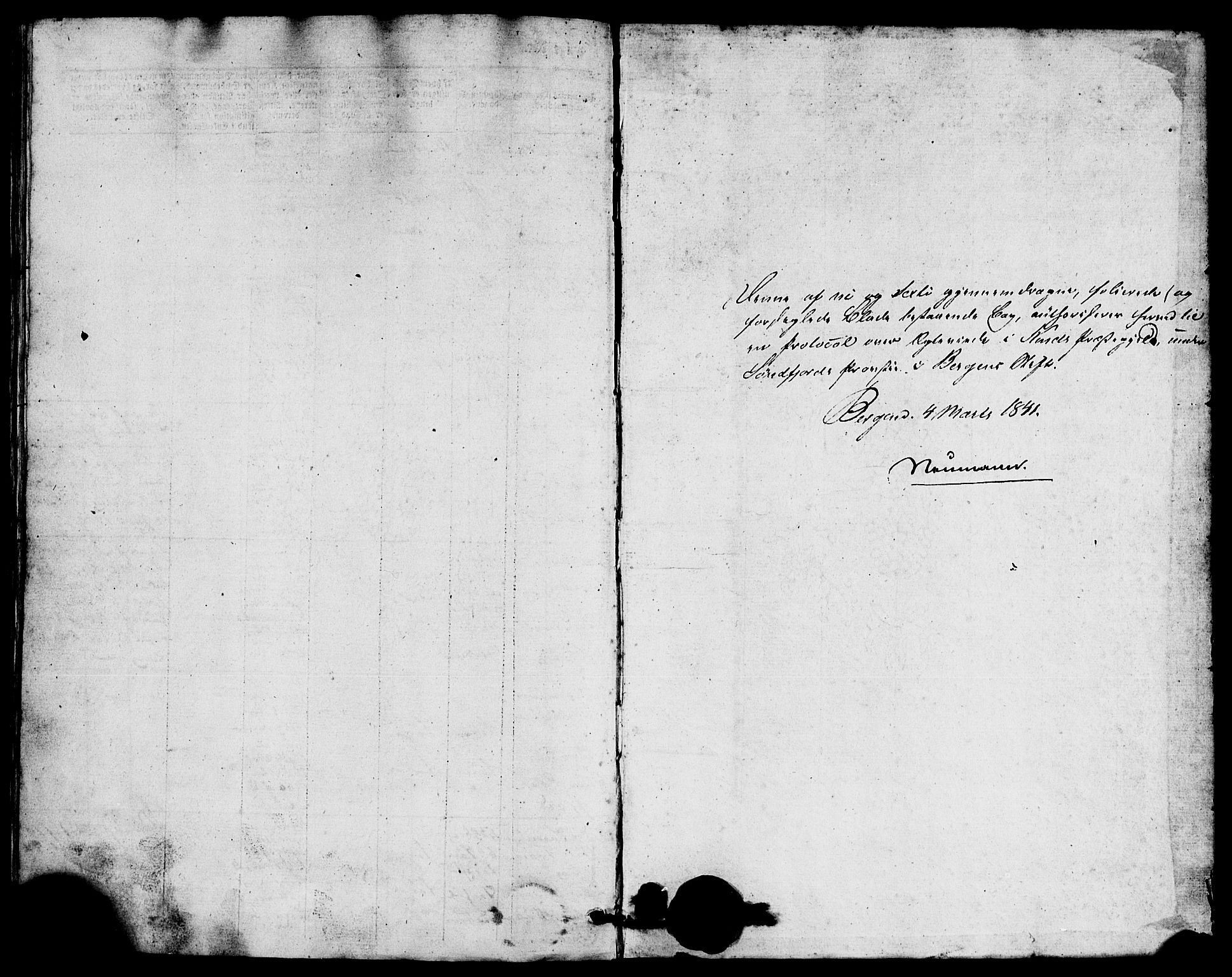 Kinn sokneprestembete, SAB/A-80801/H/Haa/Haaa/L0009: Parish register (official) no. A 9, 1841-1852