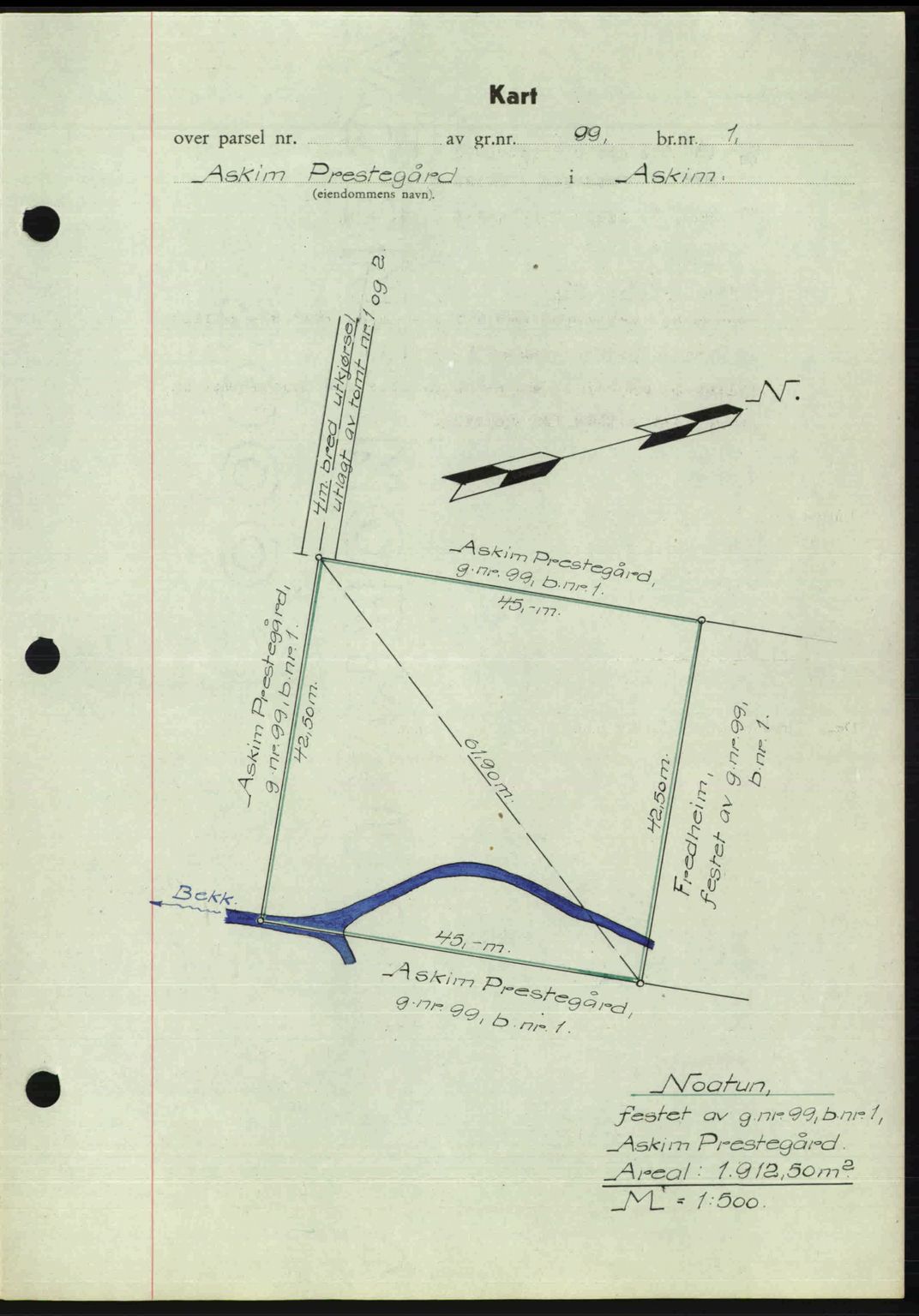 Rakkestad sorenskriveri, AV/SAO-A-10686/G/Gb/Gba/Gbab/L0012a: Mortgage book no. A12 I, 1945-1946, Diary no: : 485/1946