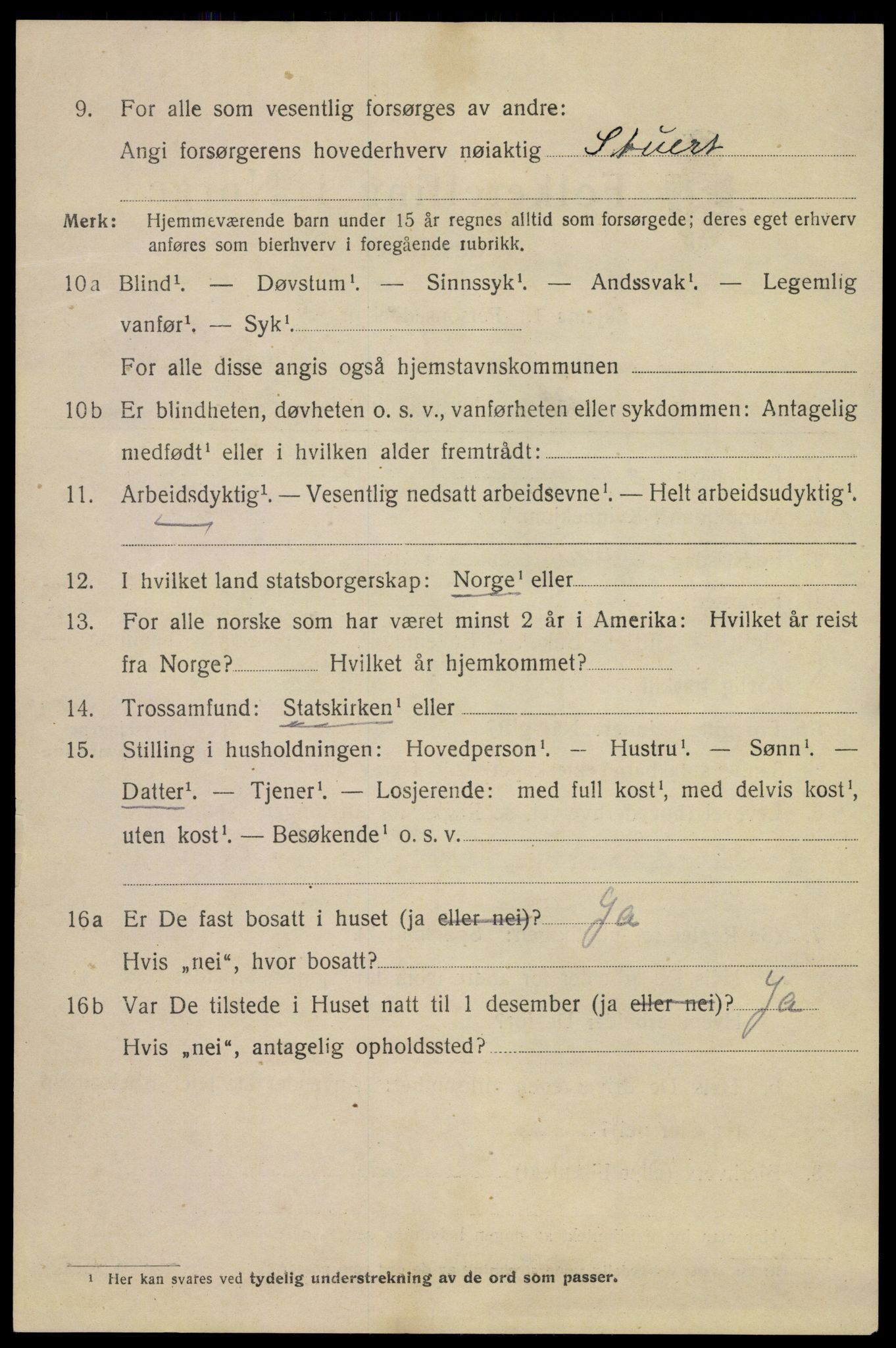 SAKO, 1920 census for Kragerø, 1920, p. 7702