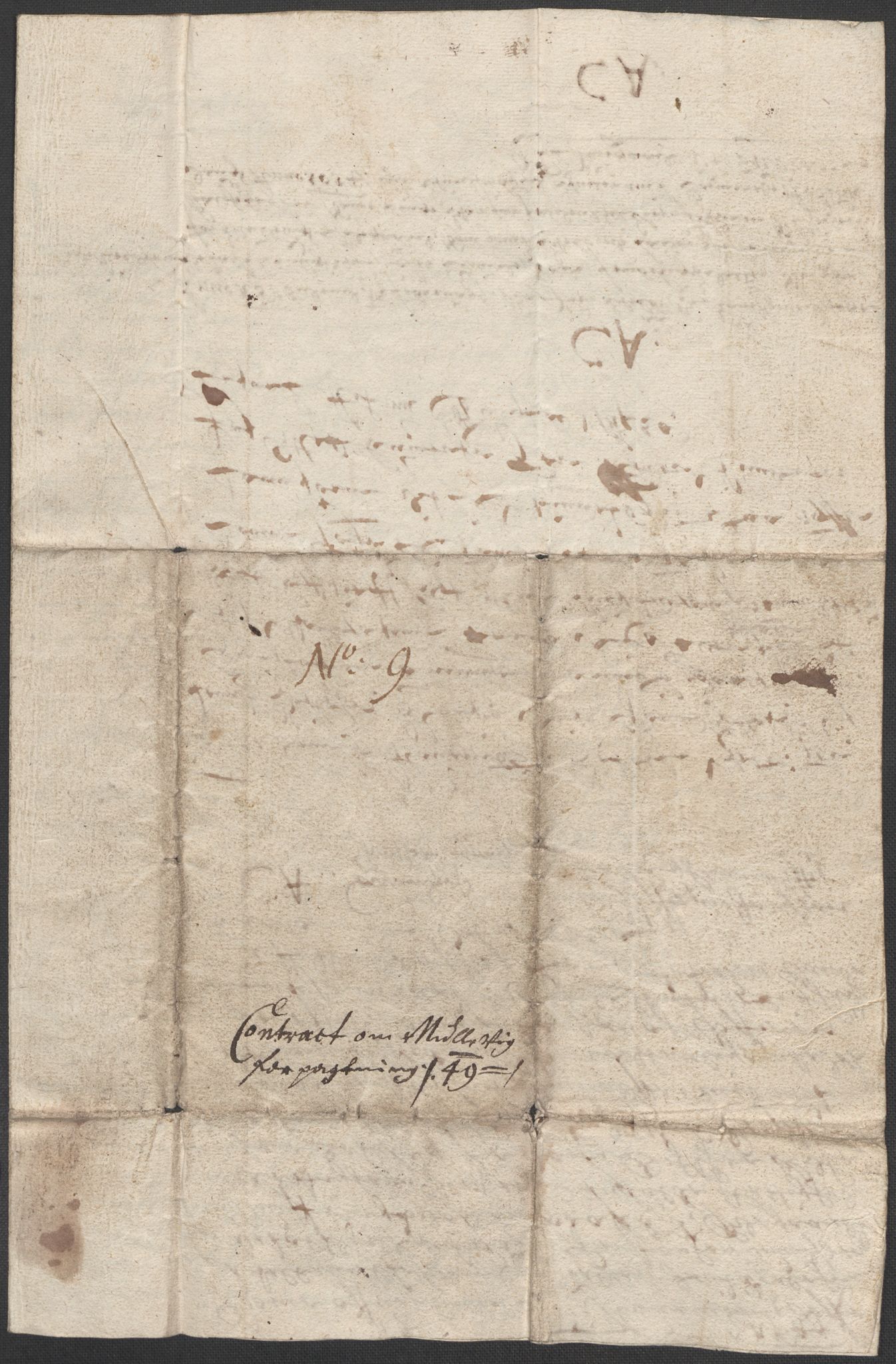 Riksarkivets diplomsamling, AV/RA-EA-5965/F12/L0005: Pk. 7 (II), 1613-1721, p. 31