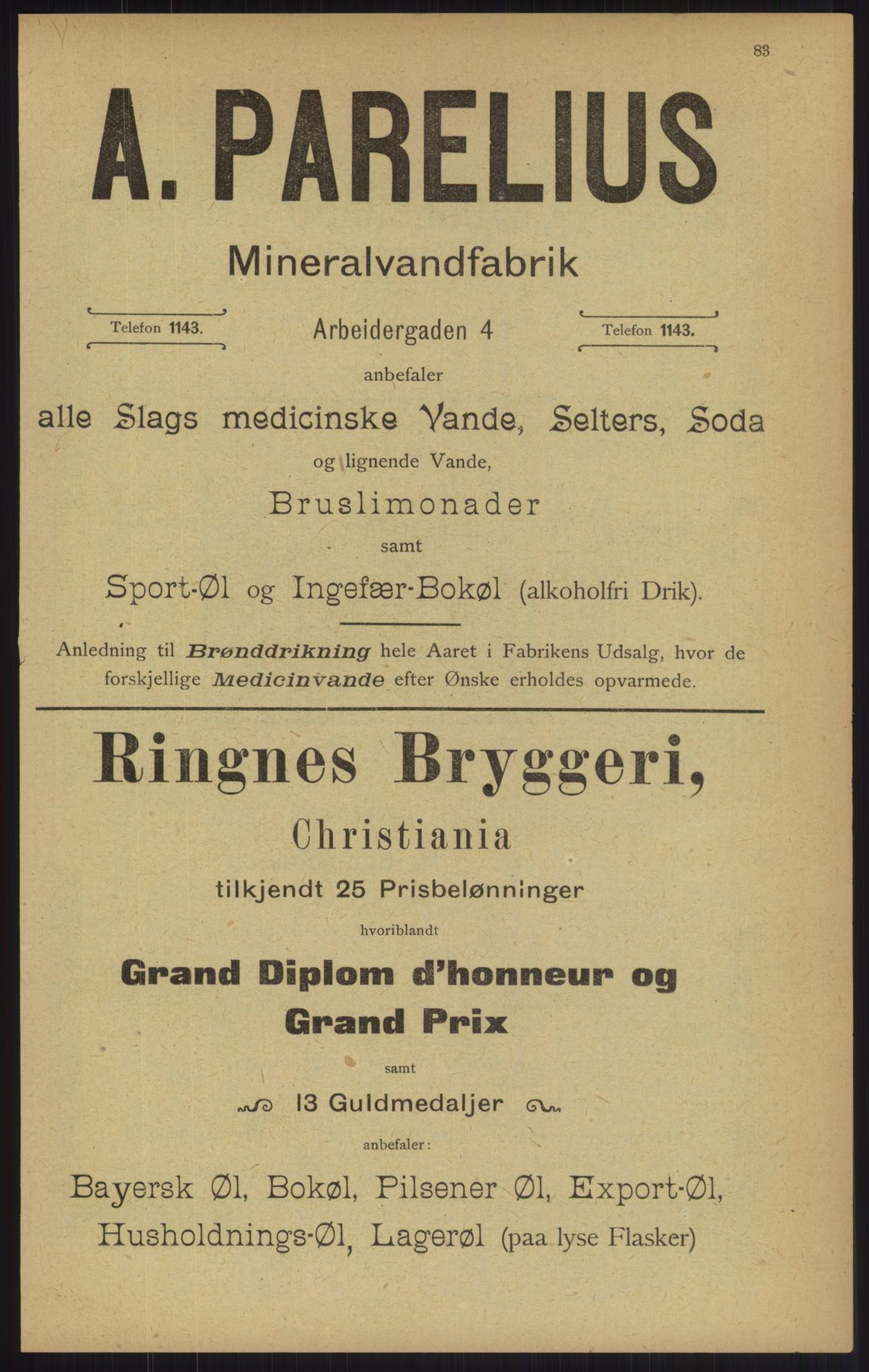 Kristiania/Oslo adressebok, PUBL/-, 1902, p. 83