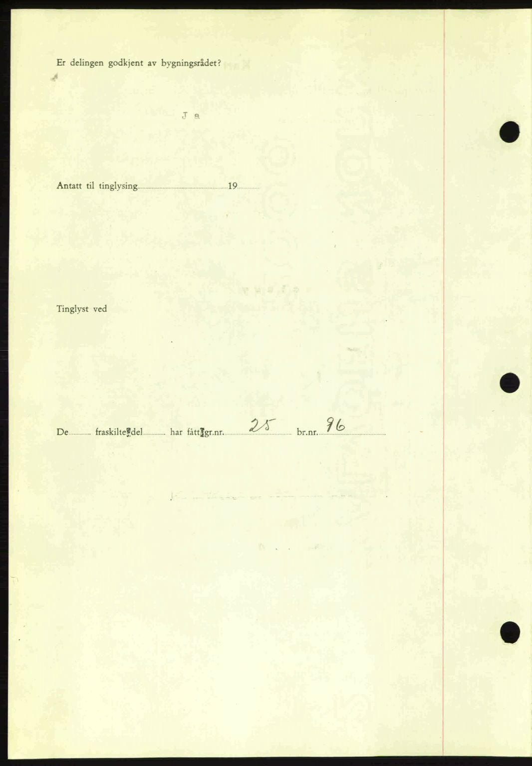 Romsdal sorenskriveri, AV/SAT-A-4149/1/2/2C: Mortgage book no. A12, 1942-1942, Diary no: : 950/1942