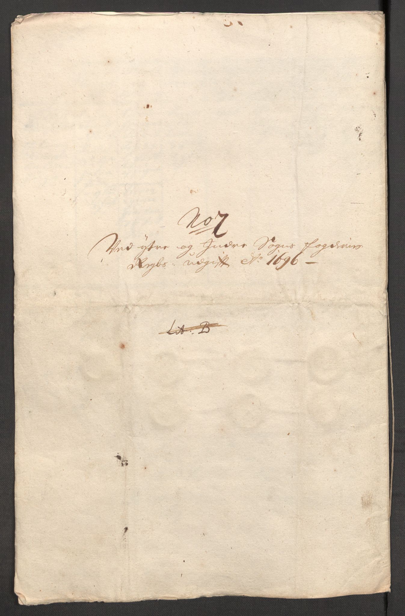 Rentekammeret inntil 1814, Reviderte regnskaper, Fogderegnskap, AV/RA-EA-4092/R52/L3309: Fogderegnskap Sogn, 1696-1697, p. 200