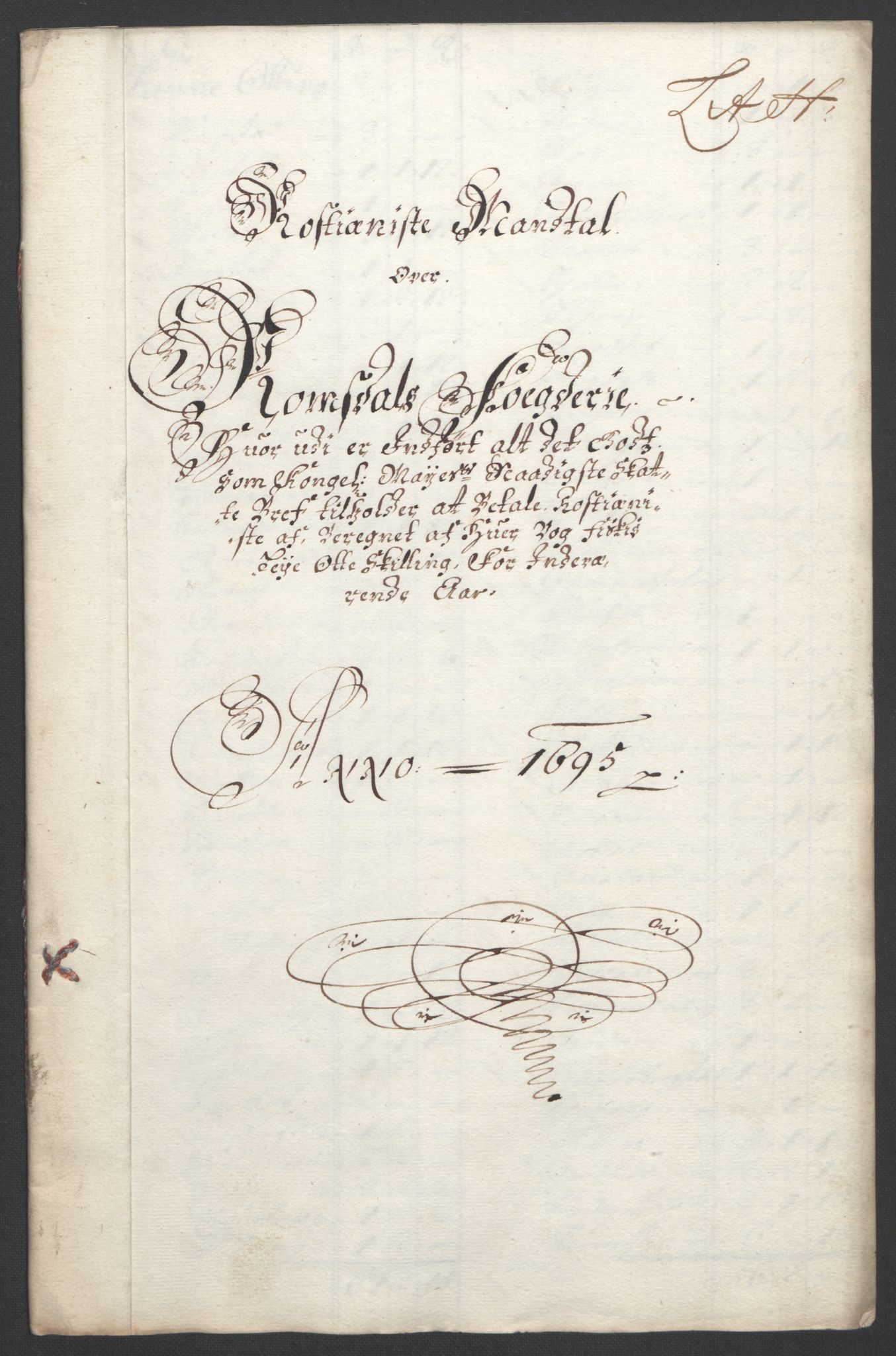 Rentekammeret inntil 1814, Reviderte regnskaper, Fogderegnskap, AV/RA-EA-4092/R55/L3652: Fogderegnskap Romsdal, 1695-1696, p. 91