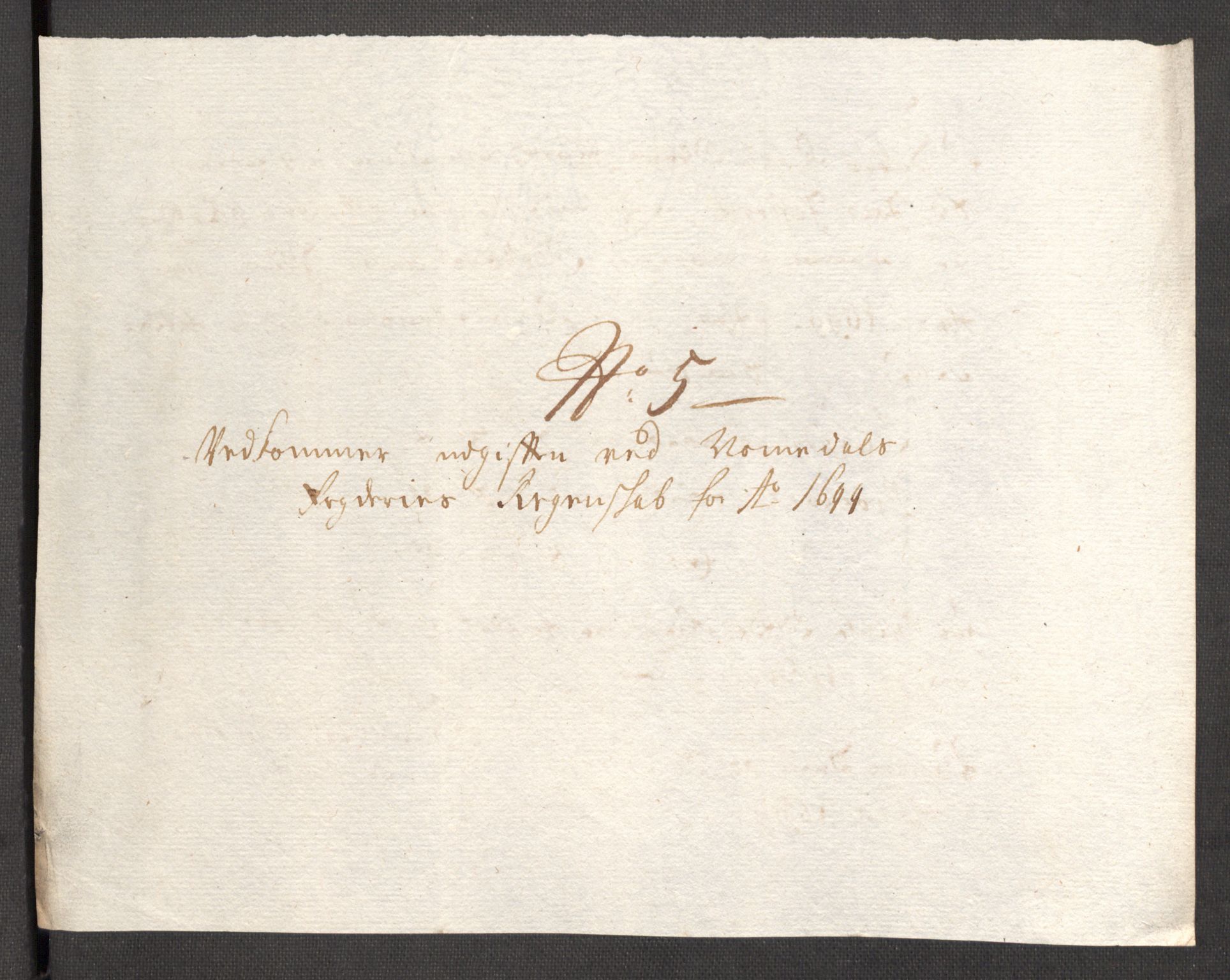 Rentekammeret inntil 1814, Reviderte regnskaper, Fogderegnskap, AV/RA-EA-4092/R64/L4426: Fogderegnskap Namdal, 1699-1700, p. 169