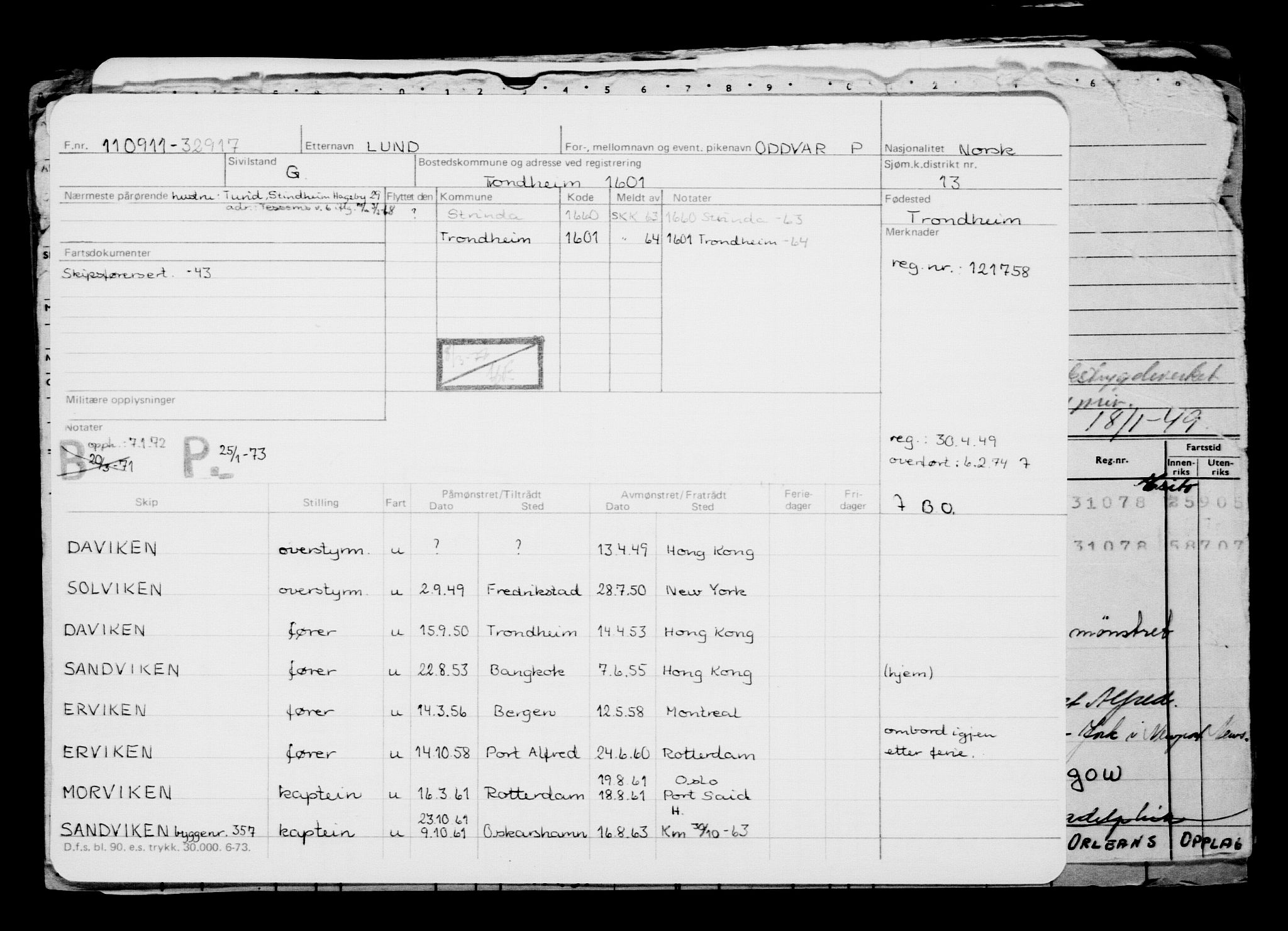 Direktoratet for sjømenn, AV/RA-S-3545/G/Gb/L0099: Hovedkort, 1911, p. 648