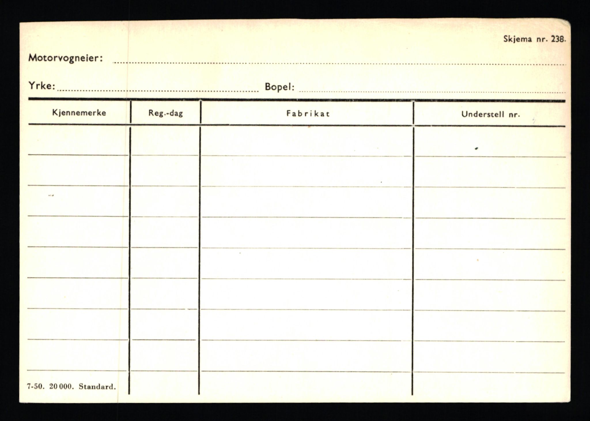 Stavanger trafikkstasjon, AV/SAST-A-101942/0/H/L0005: Bue - Dahlstrøm, 1930-1971, p. 154