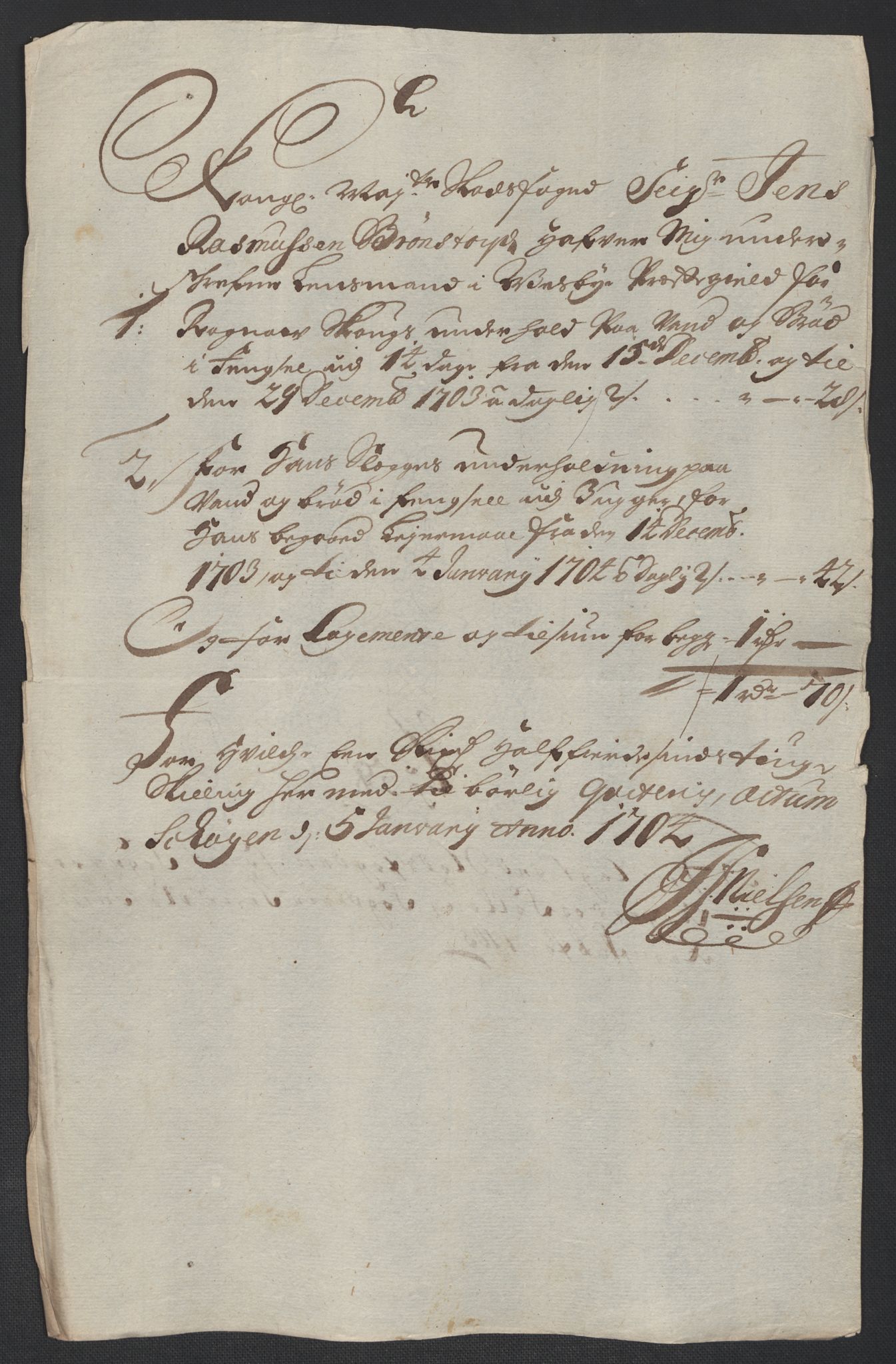 Rentekammeret inntil 1814, Reviderte regnskaper, Fogderegnskap, AV/RA-EA-4092/R10/L0445: Fogderegnskap Aker og Follo, 1703-1704, p. 225