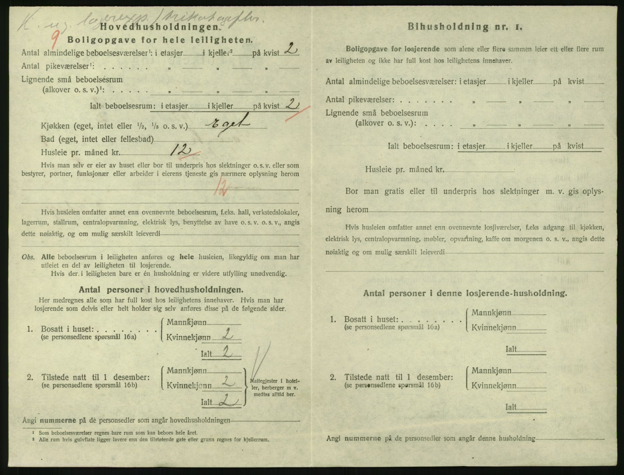 SAKO, 1920 census for Larvik, 1920, p. 3397