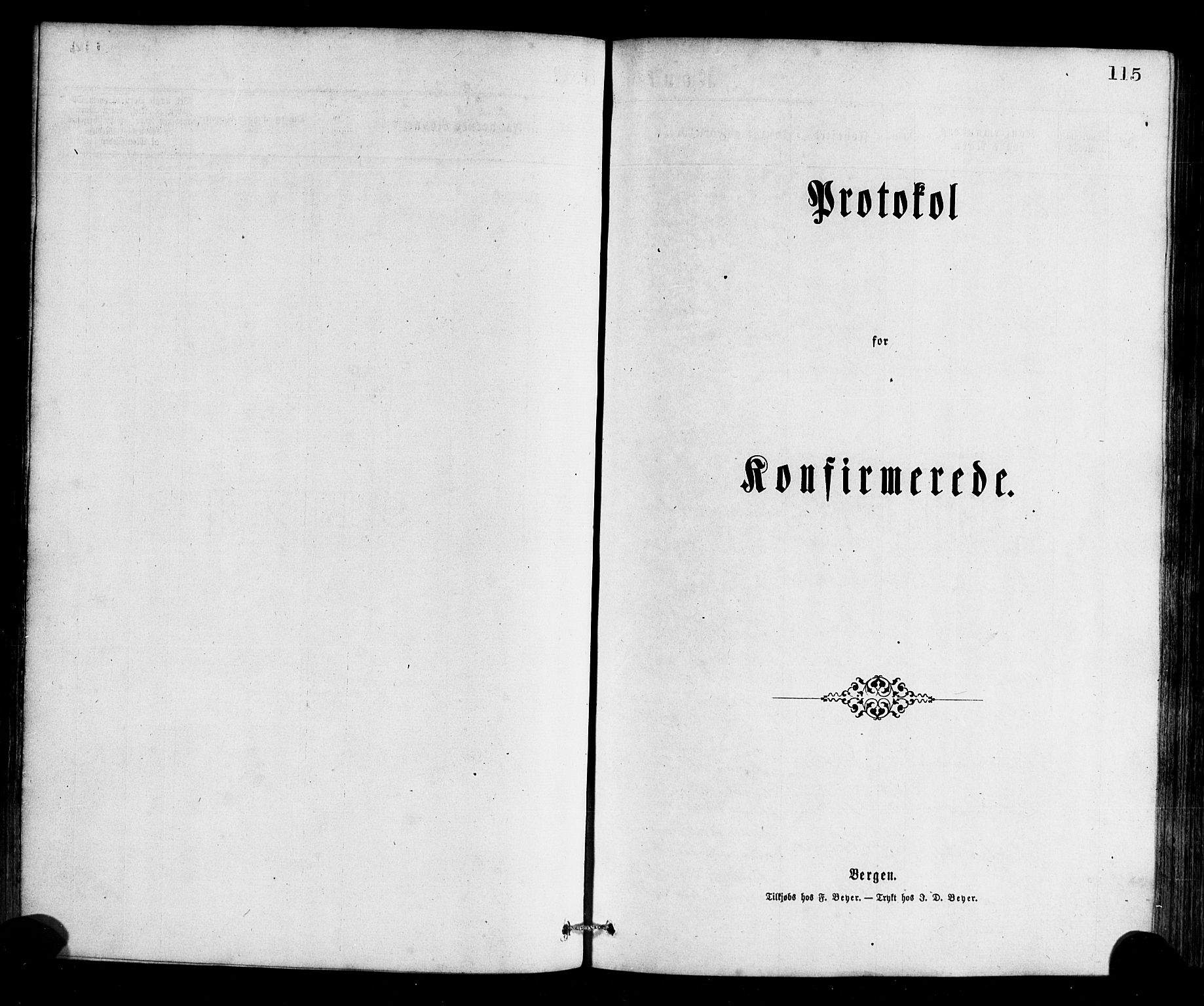 Gulen sokneprestembete, SAB/A-80201/H/Haa/Haaa/L0023: Parish register (official) no. A 23, 1870-1880, p. 115