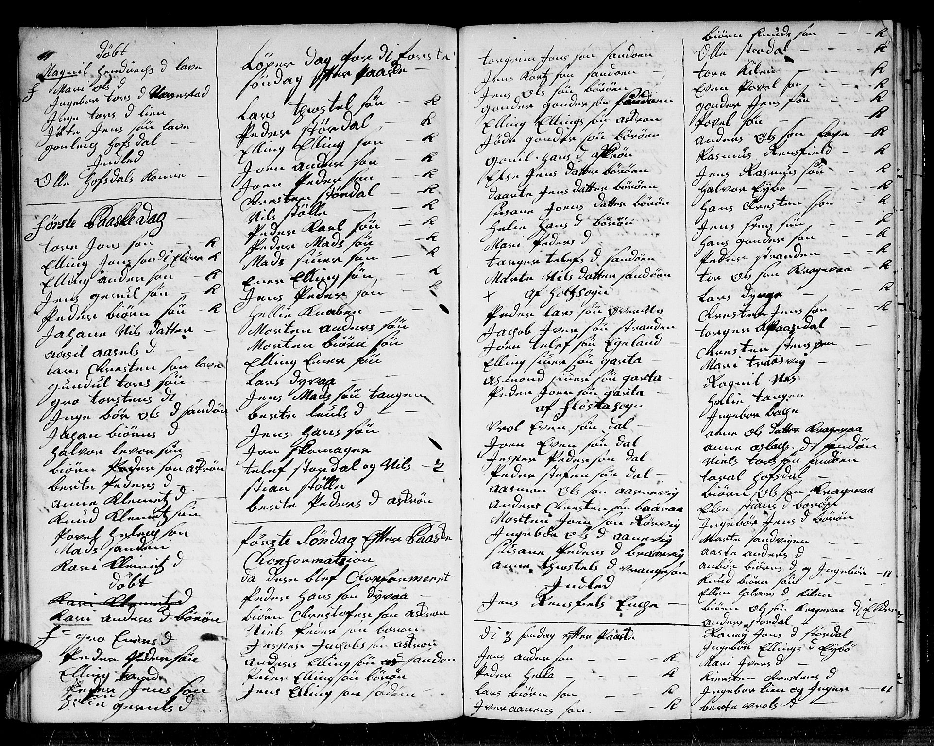 Dypvåg sokneprestkontor, AV/SAK-1111-0007/F/Fb/Fba/L0006: Parish register (copy) no. B 6, 1746-1762, p. 35