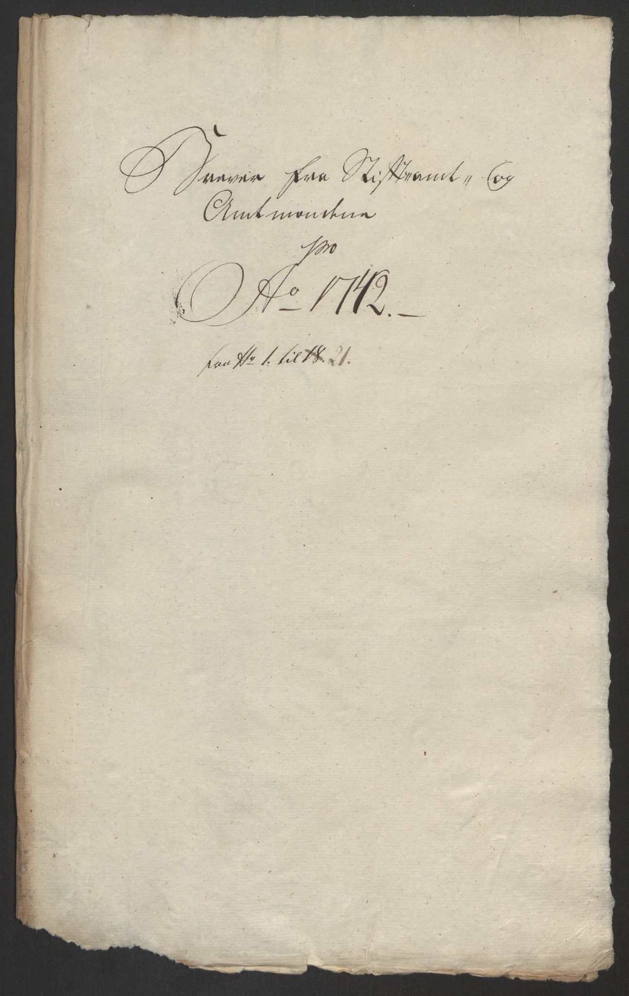 Kommanderende general (KG I) med Det norske krigsdirektorium, AV/RA-EA-5419/D/L0062: Stattholderens, stiftamtmenns og amtmenns brev, 1741-1745, p. 37