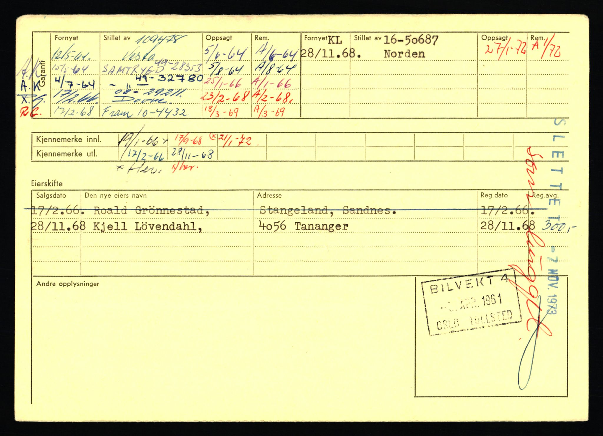 Stavanger trafikkstasjon, AV/SAST-A-101942/0/F/L0053: L-52900 - L-54199, 1930-1971, p. 2354