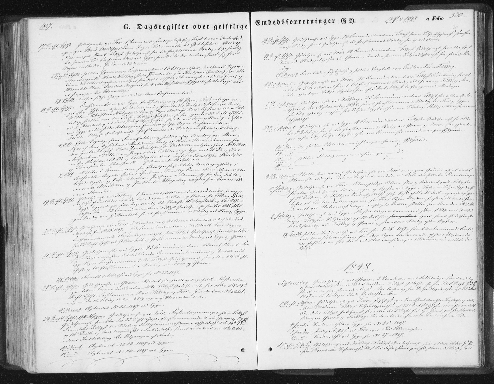 Ministerialprotokoller, klokkerbøker og fødselsregistre - Nord-Trøndelag, SAT/A-1458/746/L0446: Parish register (official) no. 746A05, 1846-1859, p. 330