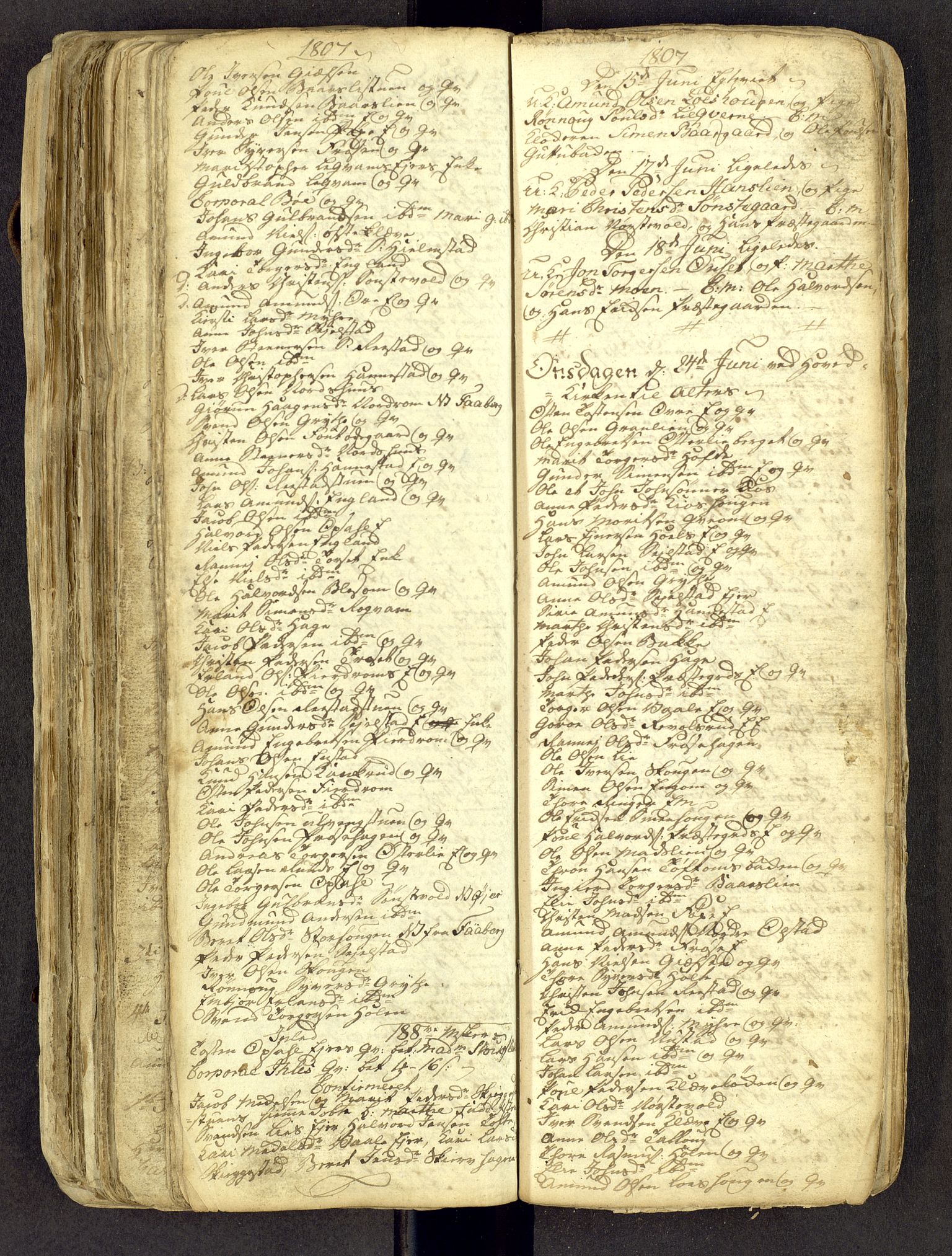 Gausdal prestekontor, AV/SAH-PREST-090/H/Ha: Parish register draft no. -, 1794-1811