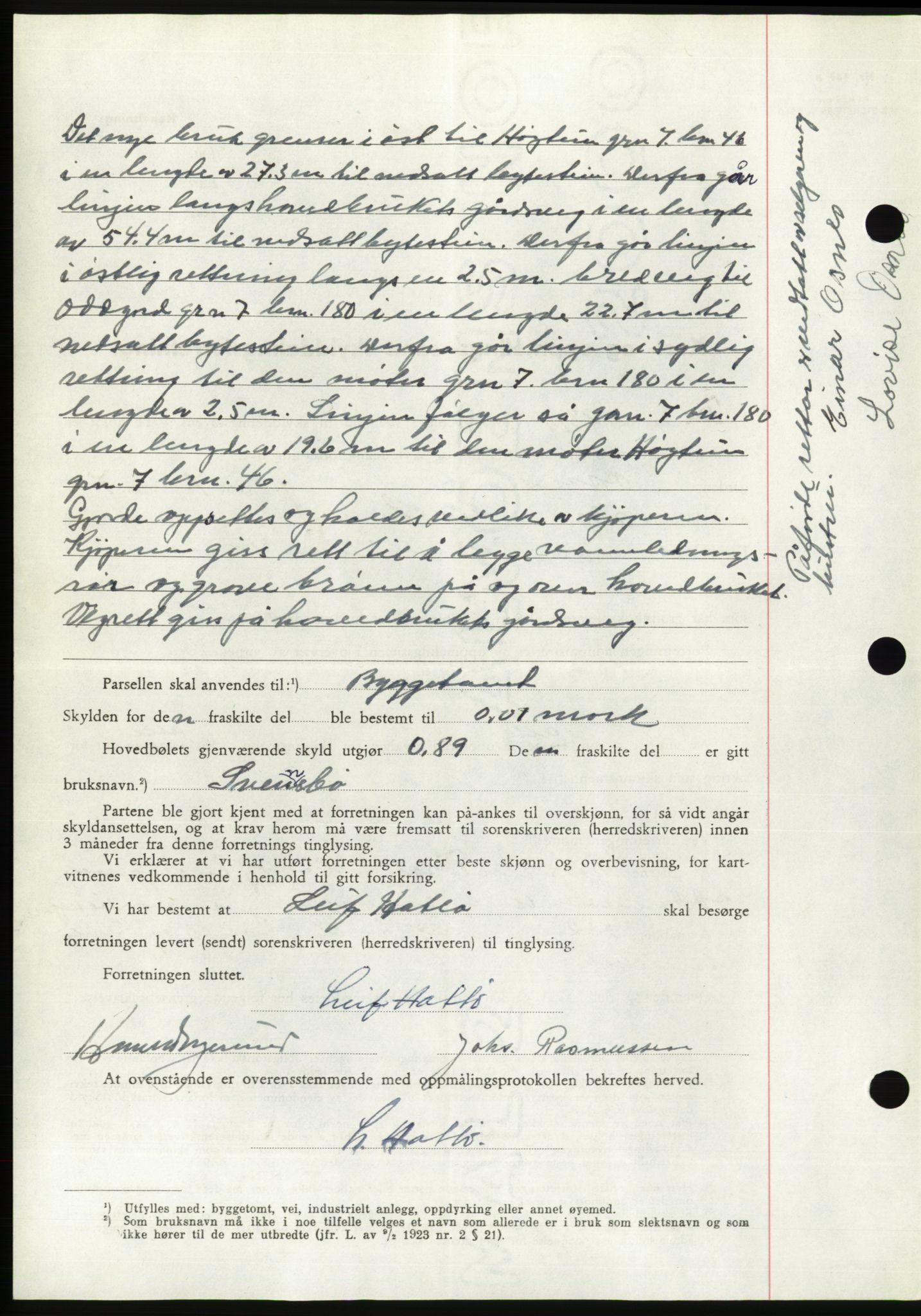 Søre Sunnmøre sorenskriveri, AV/SAT-A-4122/1/2/2C/L0083: Mortgage book no. 9A, 1948-1949, Diary no: : 1348/1948