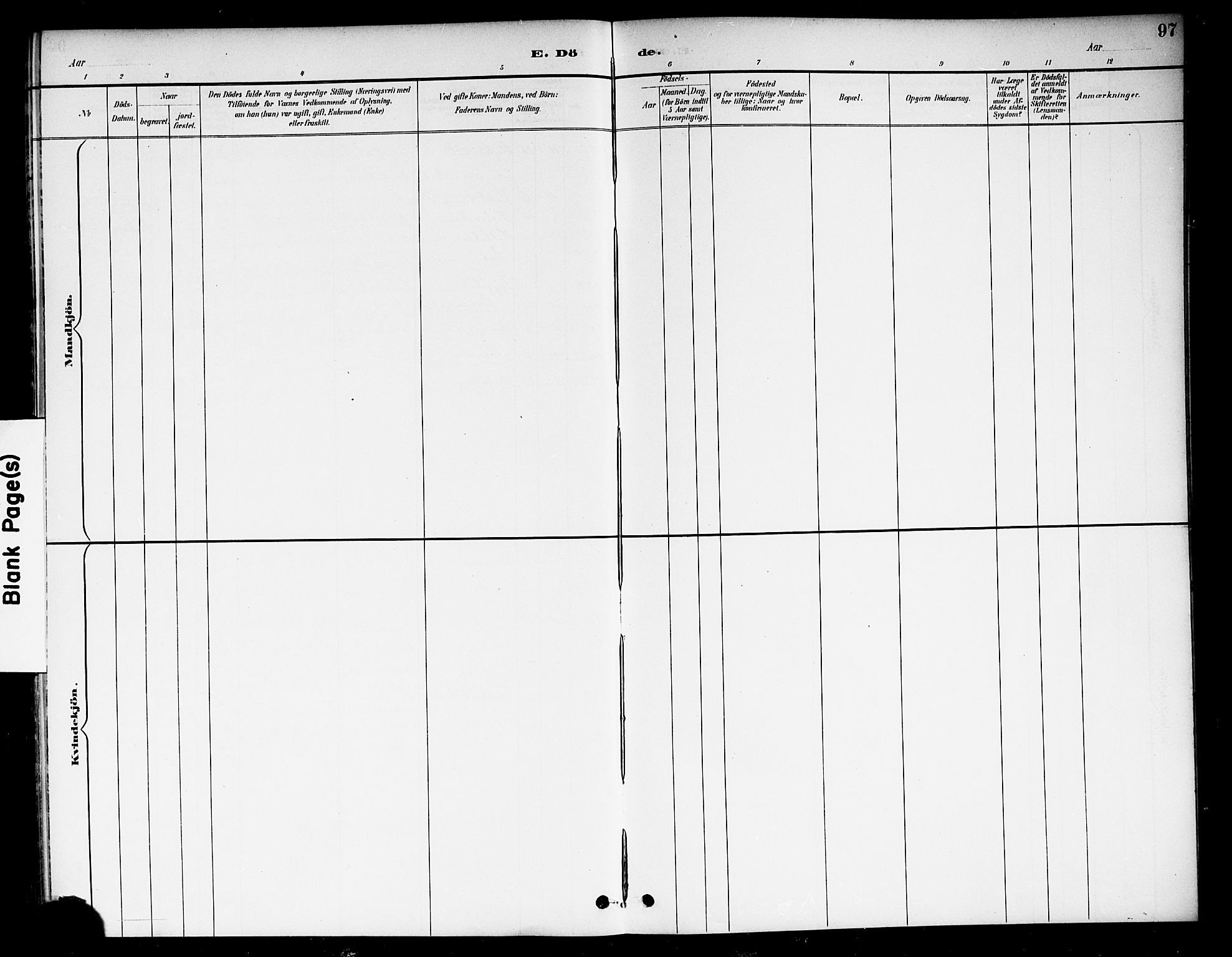 Berg prestekontor Kirkebøker, SAO/A-10902/F/Fb/L0002: Parish register (official) no. II 2, 1888-1902, p. 97