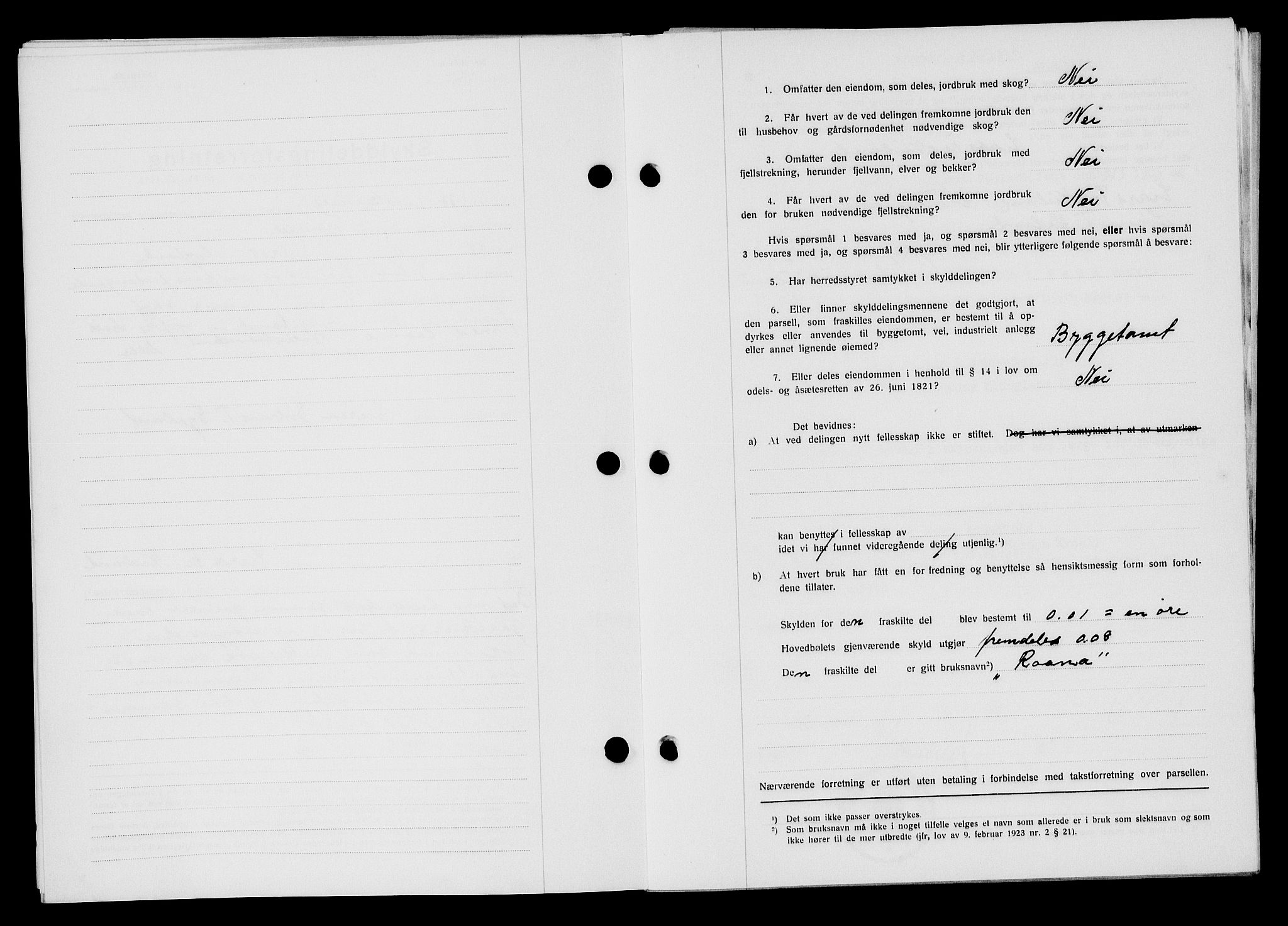Flekkefjord sorenskriveri, SAK/1221-0001/G/Gb/Gba/L0054: Mortgage book no. A-2, 1937-1938, Diary no: : 533/1938