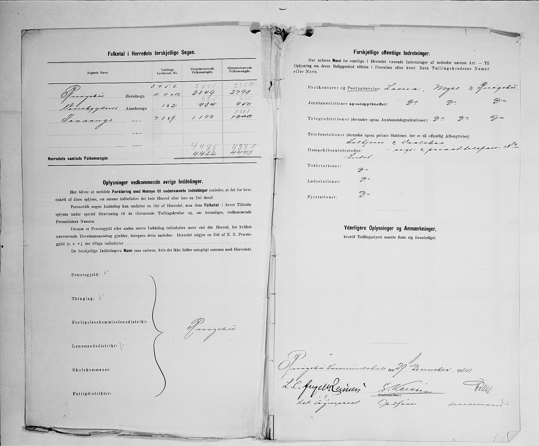 SAH, 1900 census for Ringebu, 1900, p. 3