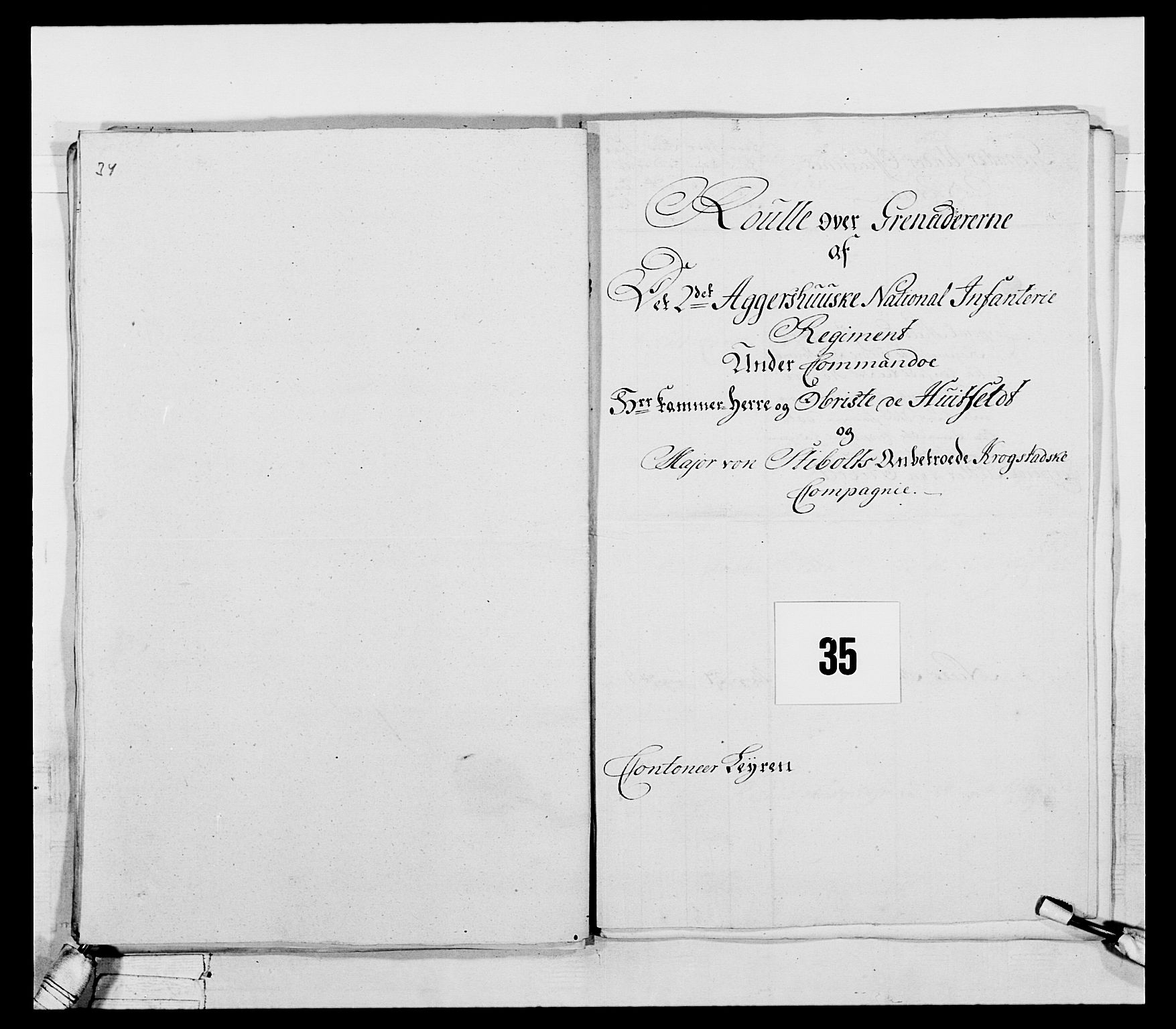 Generalitets- og kommissariatskollegiet, Det kongelige norske kommissariatskollegium, RA/EA-5420/E/Eh/L0043a: 2. Akershusiske nasjonale infanteriregiment, 1767-1778, p. 254