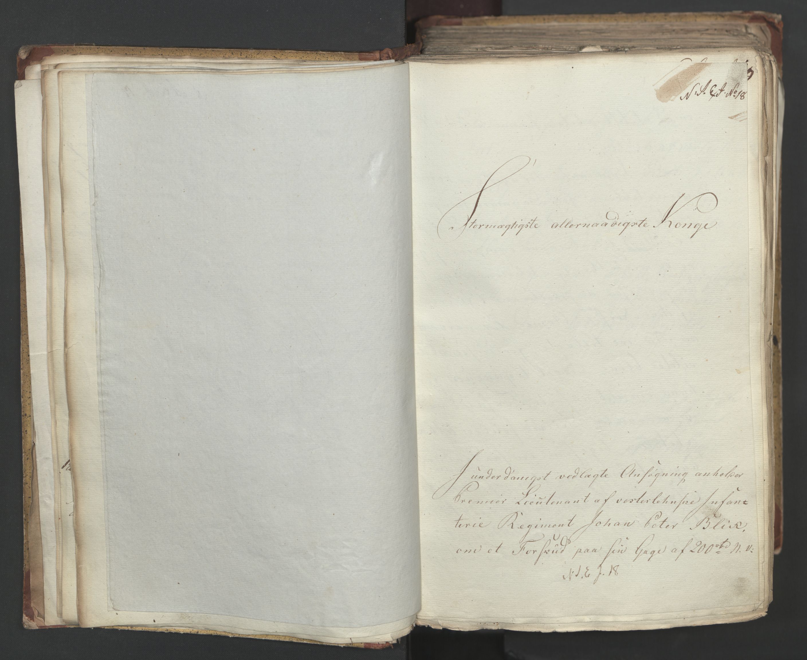 Statsrådsavdelingen i Stockholm, AV/RA-S-1003/D/Da/L0001: Regjeringsinnstillinger nr. 1-262, 1814-1815, p. 38