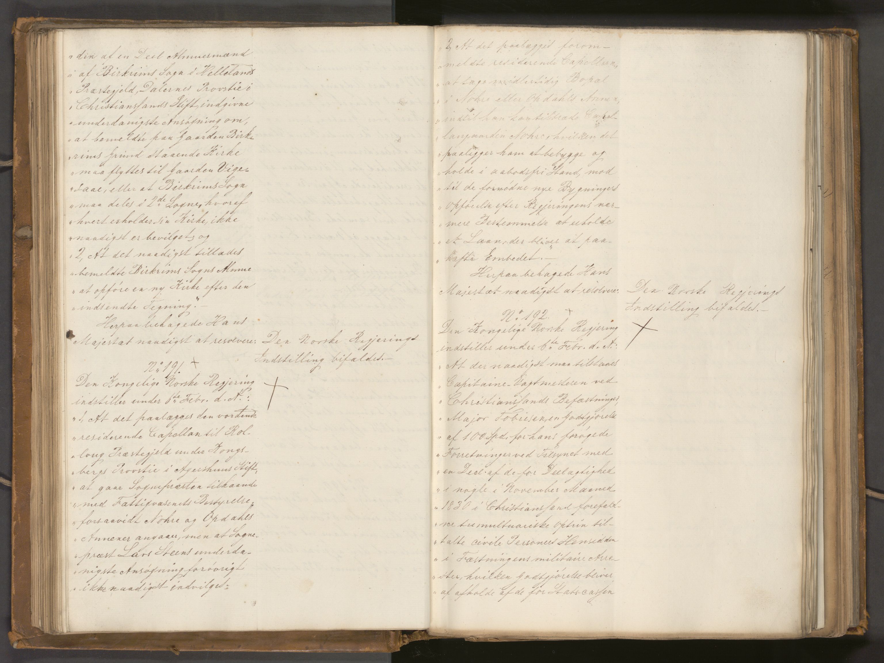 Statsrådssekretariatet, AV/RA-S-1001/A/Ab/L0040: Kgl. res. nr. 1-568, 1. halvår, 1835