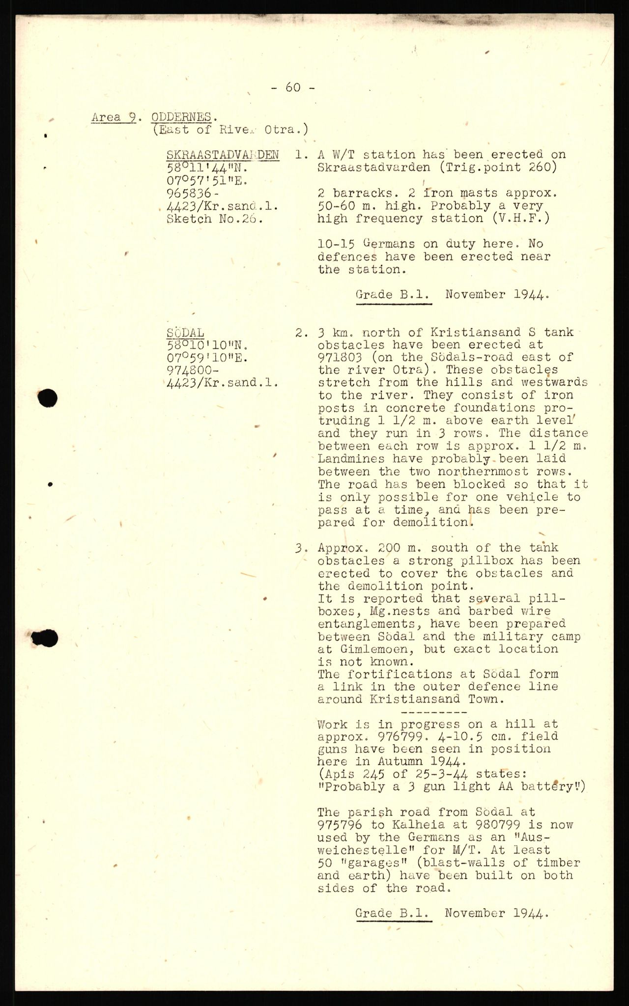 Forsvaret, Forsvarets overkommando II, AV/RA-RAFA-3915/D/Dd/L0023: Vest-Agder, 1942-1943, p. 92