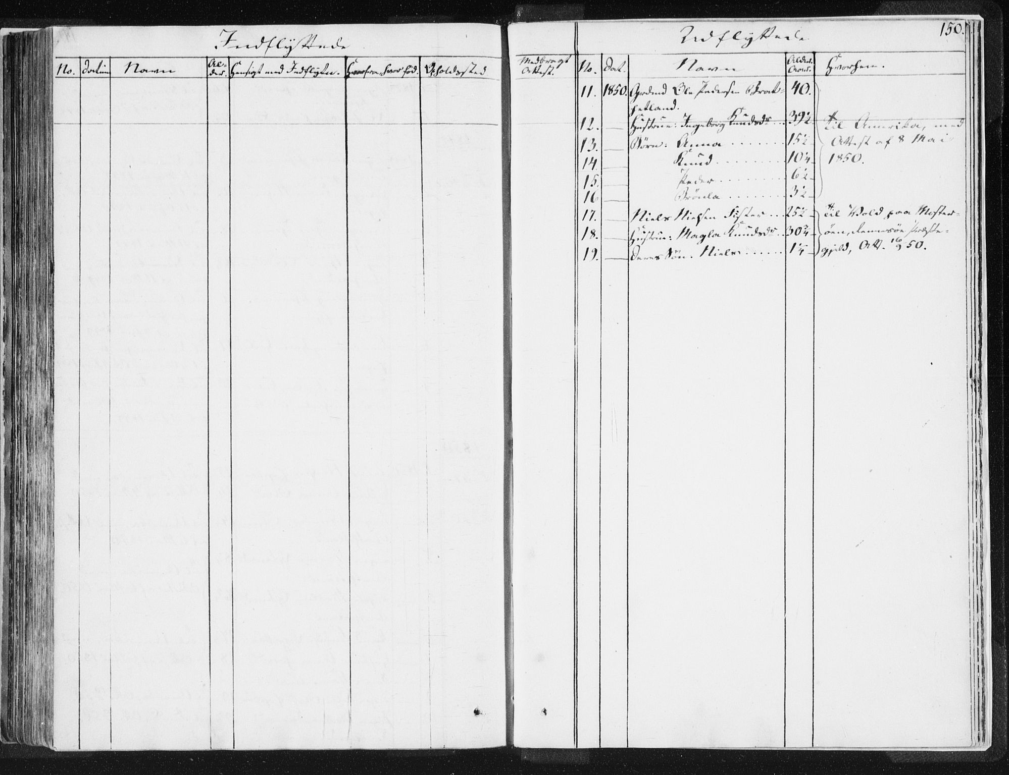 Hjelmeland sokneprestkontor, AV/SAST-A-101843/01/IV/L0007: Parish register (official) no. A 7, 1834-1850, p. 150