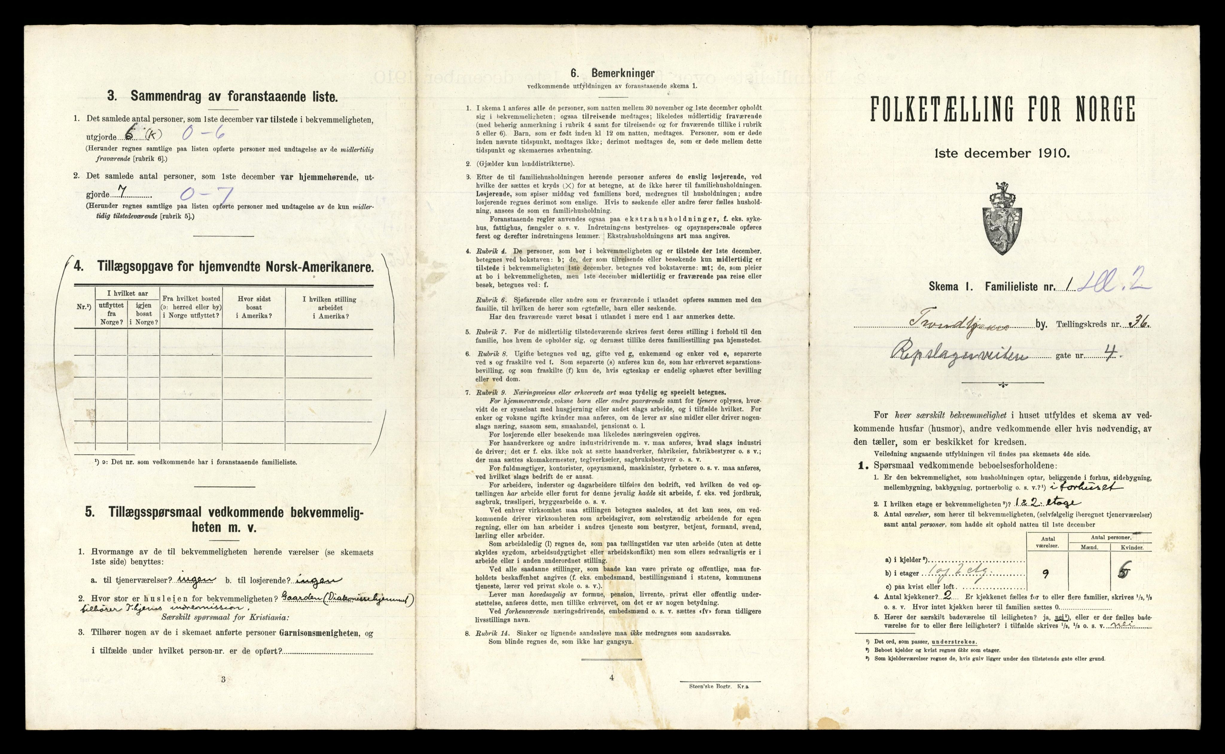 RA, 1910 census for Trondheim, 1910, p. 9779