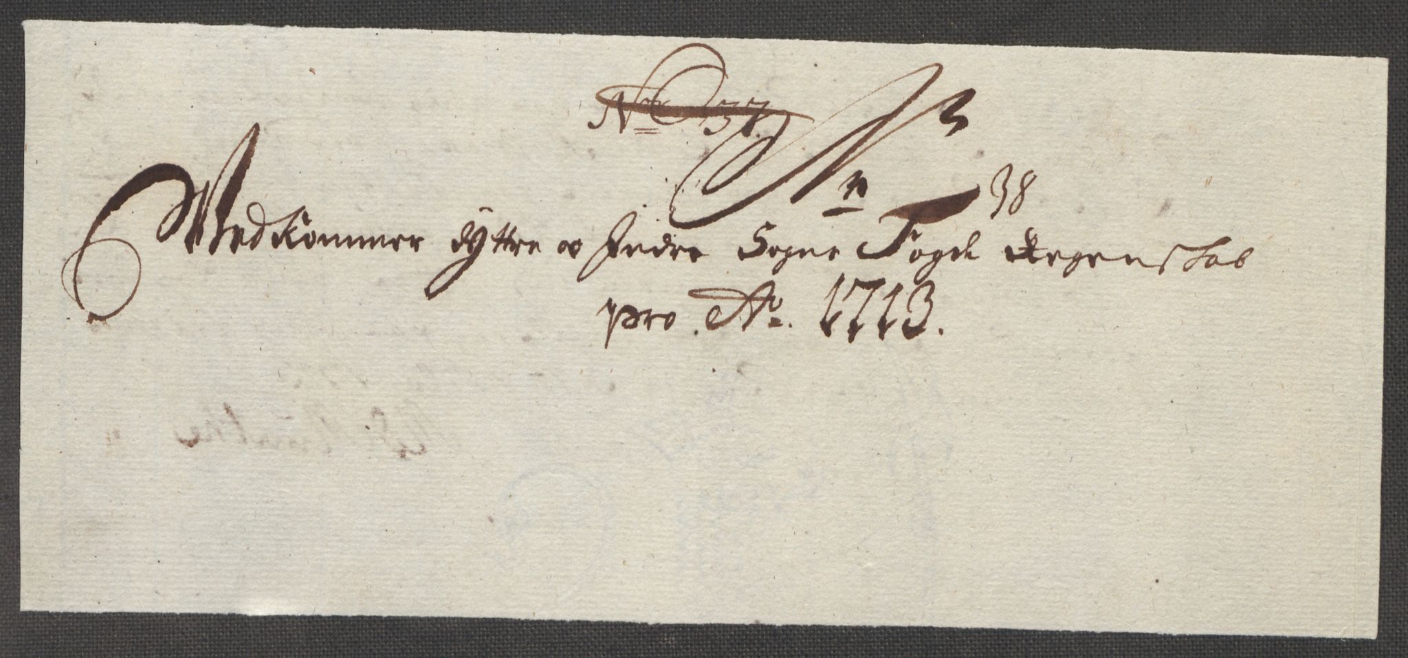 Rentekammeret inntil 1814, Reviderte regnskaper, Fogderegnskap, AV/RA-EA-4092/R52/L3319: Fogderegnskap Sogn, 1713-1714, p. 345