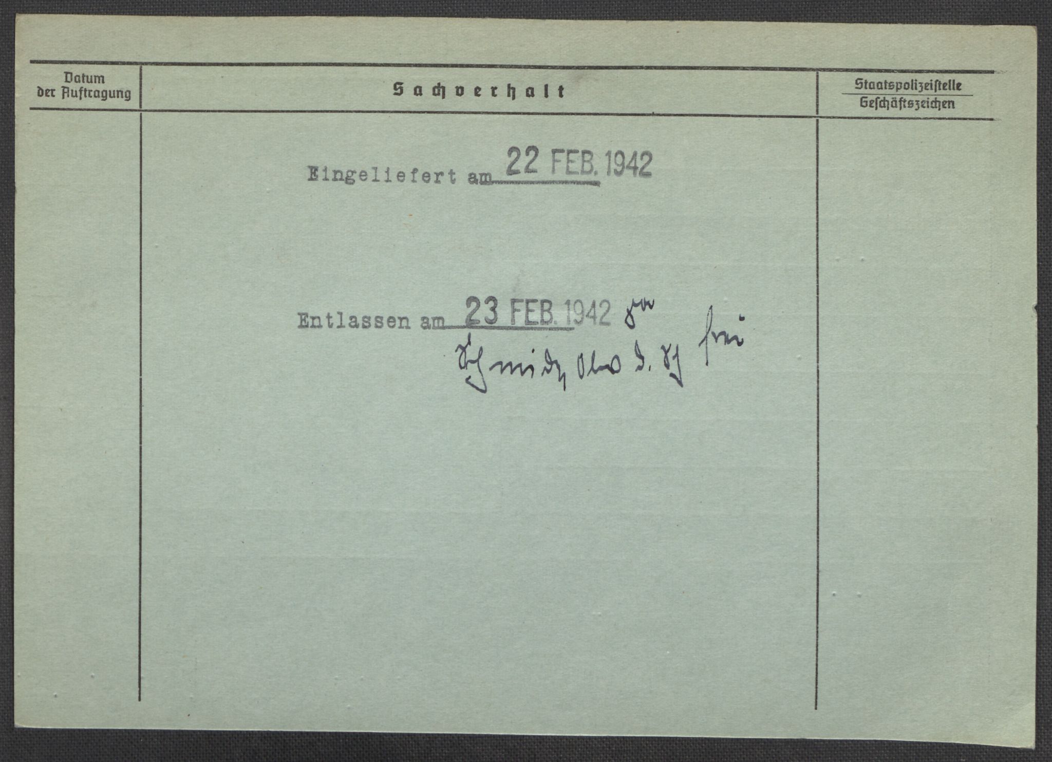 Befehlshaber der Sicherheitspolizei und des SD, AV/RA-RAFA-5969/E/Ea/Eaa/L0008: Register over norske fanger i Møllergata 19: Oelze-Ru, 1940-1945, p. 525