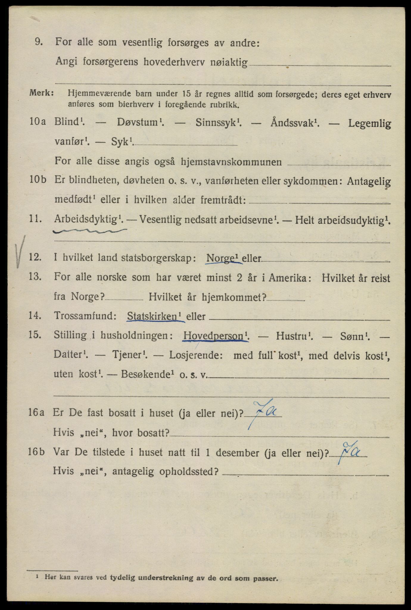 SAO, 1920 census for Kristiania, 1920, p. 569162