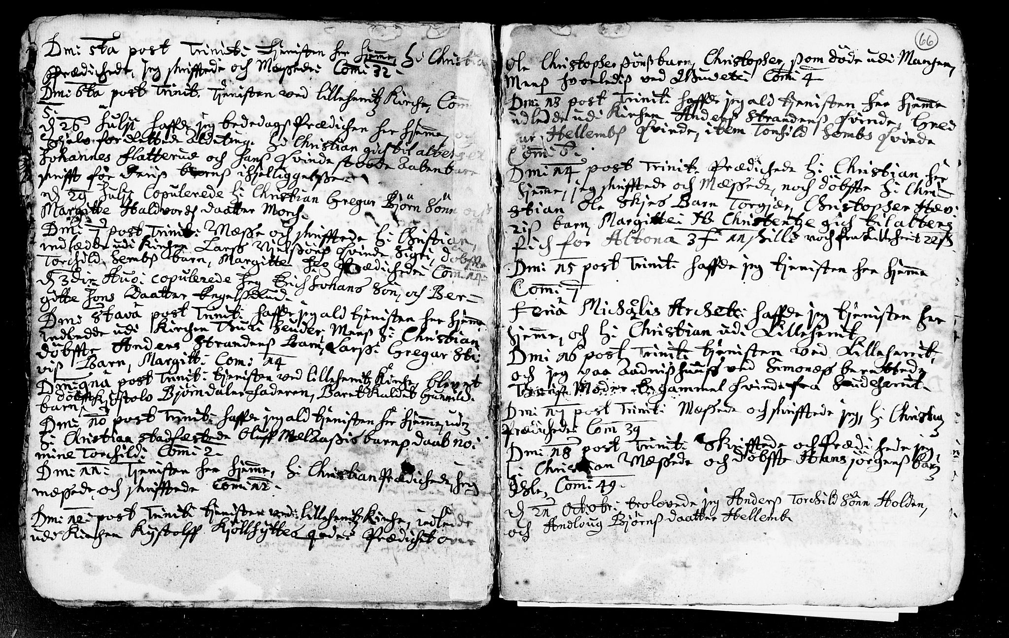 Heddal kirkebøker, AV/SAKO-A-268/F/Fa/L0002: Parish register (official) no. I 2, 1699-1722, p. 66