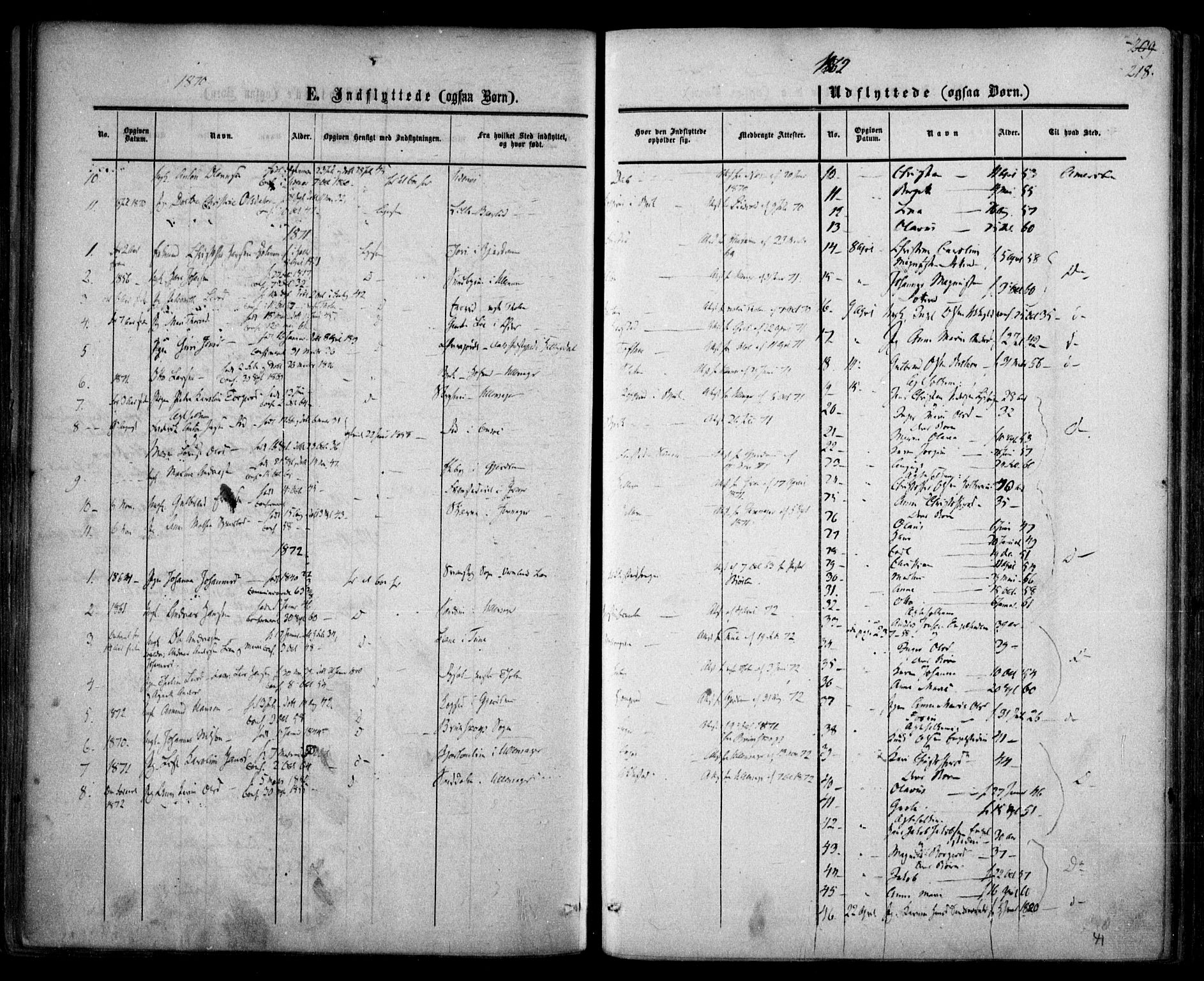 Nannestad prestekontor Kirkebøker, SAO/A-10414a/F/Fa/L0012: Parish register (official) no. I 12, 1860-1872, p. 218