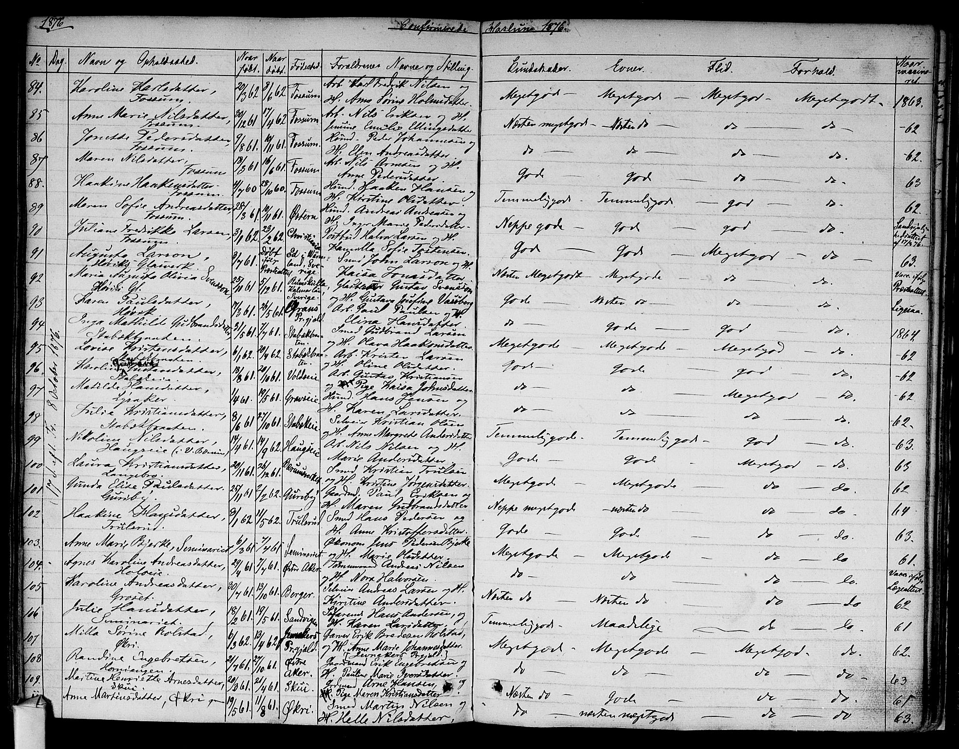 Asker prestekontor Kirkebøker, SAO/A-10256a/F/Fa/L0009: Parish register (official) no. I 9, 1825-1878, p. 331