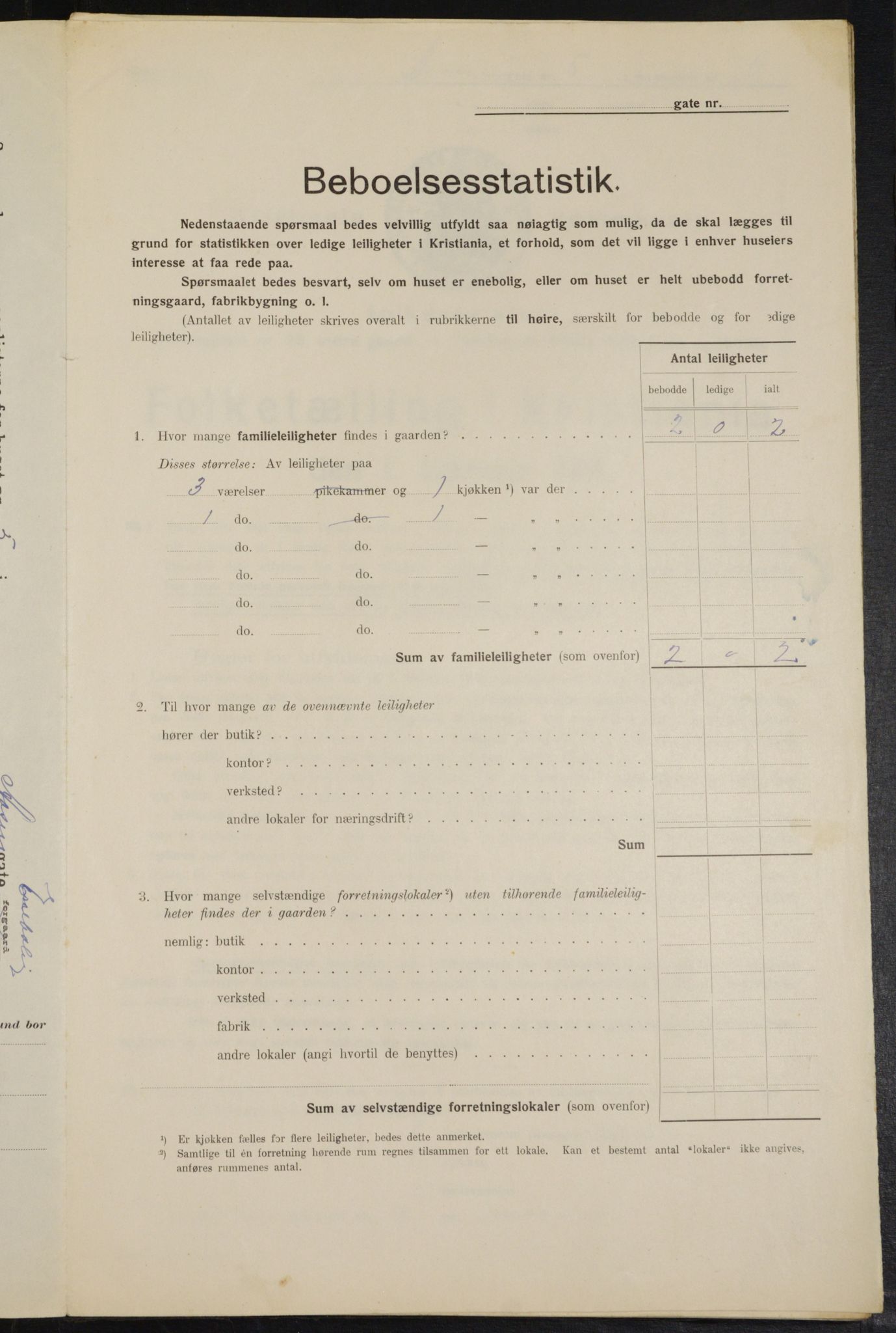 OBA, Municipal Census 1914 for Kristiania, 1914, p. 132089