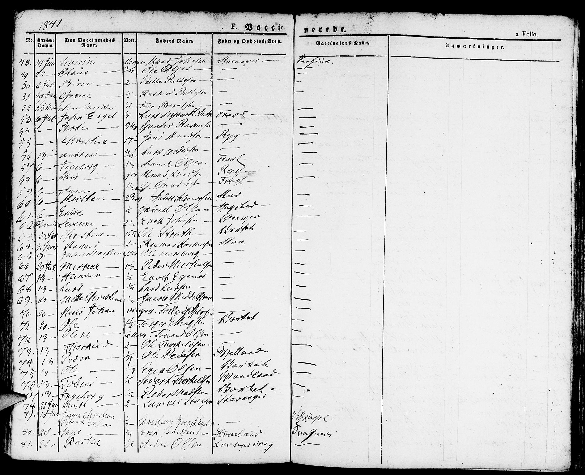 Domkirken sokneprestkontor, AV/SAST-A-101812/001/30/30BA/L0011: Parish register (official) no. A 11, 1832-1856