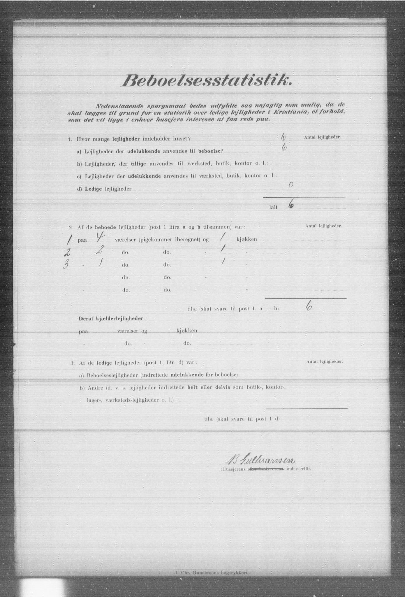 OBA, Municipal Census 1902 for Kristiania, 1902, p. 5702