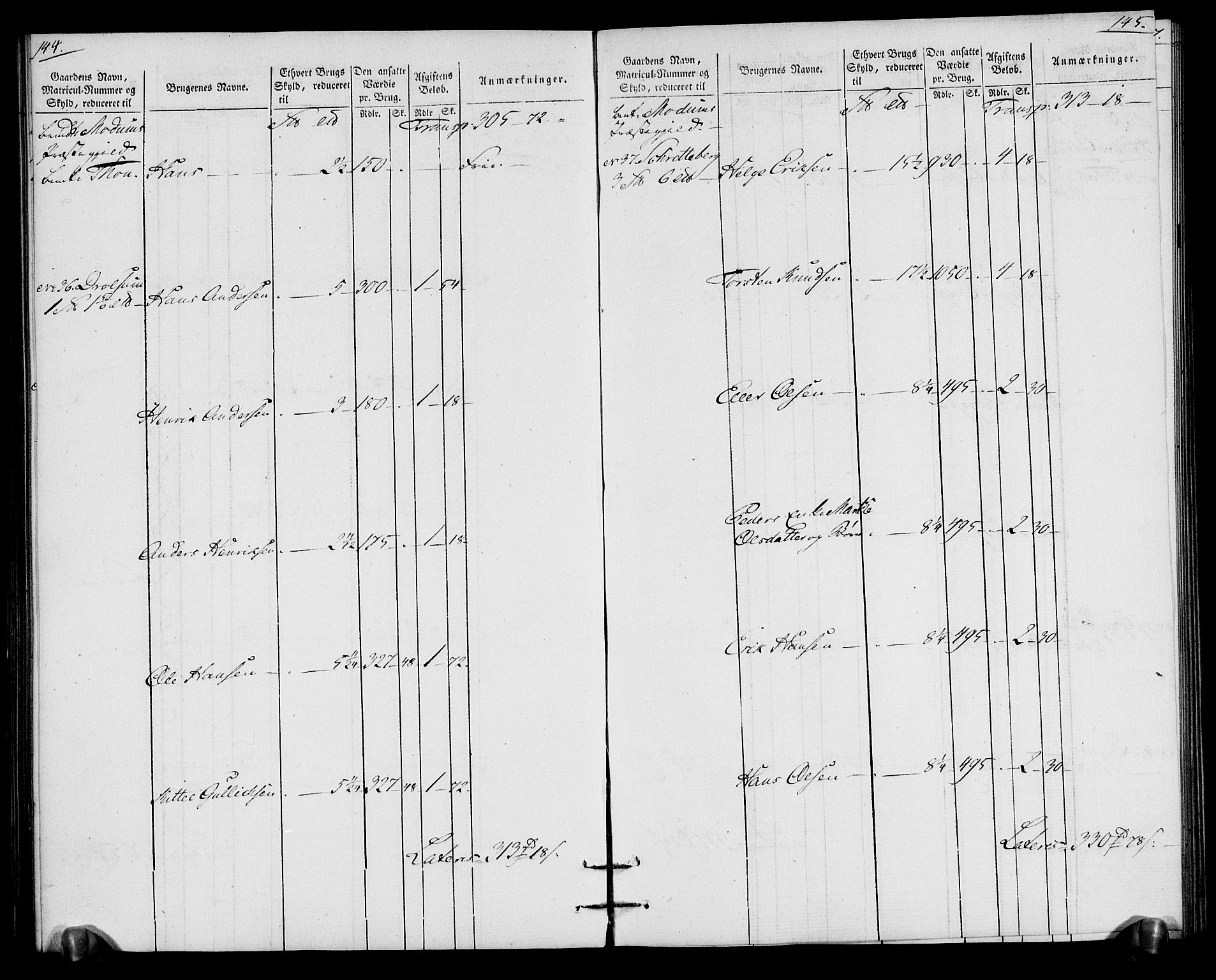 Rentekammeret inntil 1814, Realistisk ordnet avdeling, AV/RA-EA-4070/N/Ne/Nea/L0065: Buskerud fogderi. Oppebørselsregister for Eiker, Modum og Sigdal prestegjeld, 1803-1804, p. 76