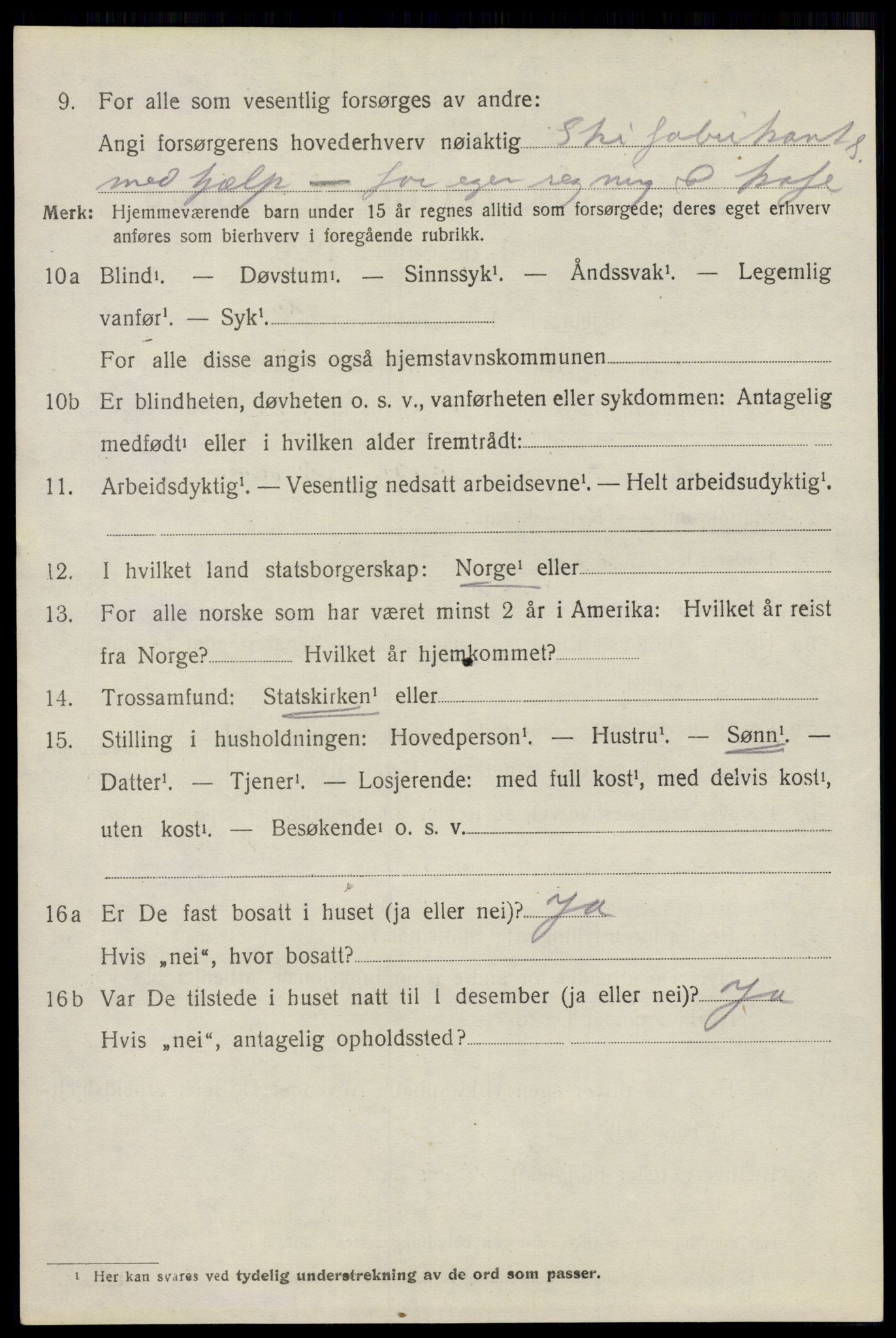 SAO, 1920 census for Ås, 1920, p. 7021