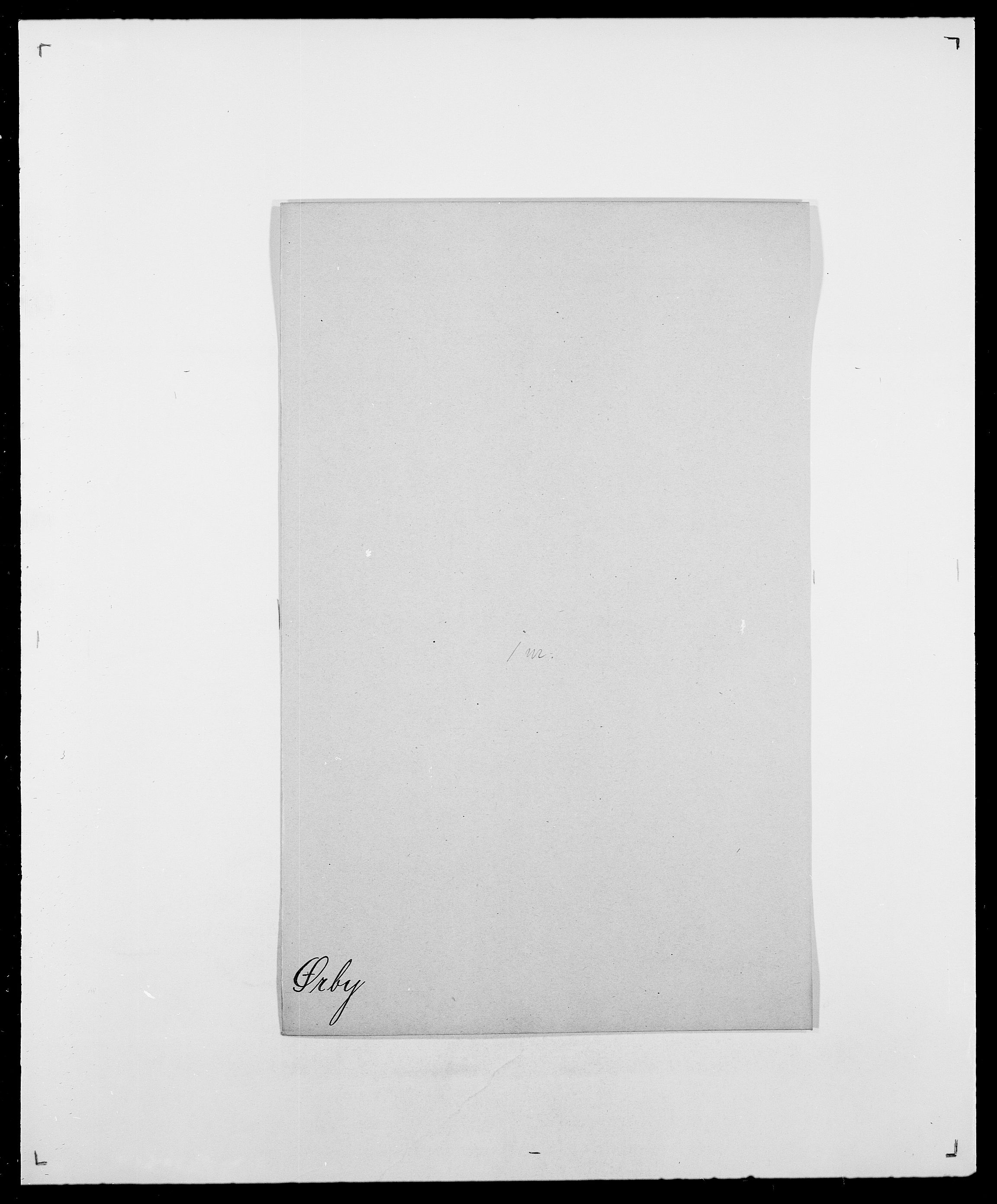 Delgobe, Charles Antoine - samling, SAO/PAO-0038/D/Da/L0043: Wulfsberg - v. Zanten, p. 306