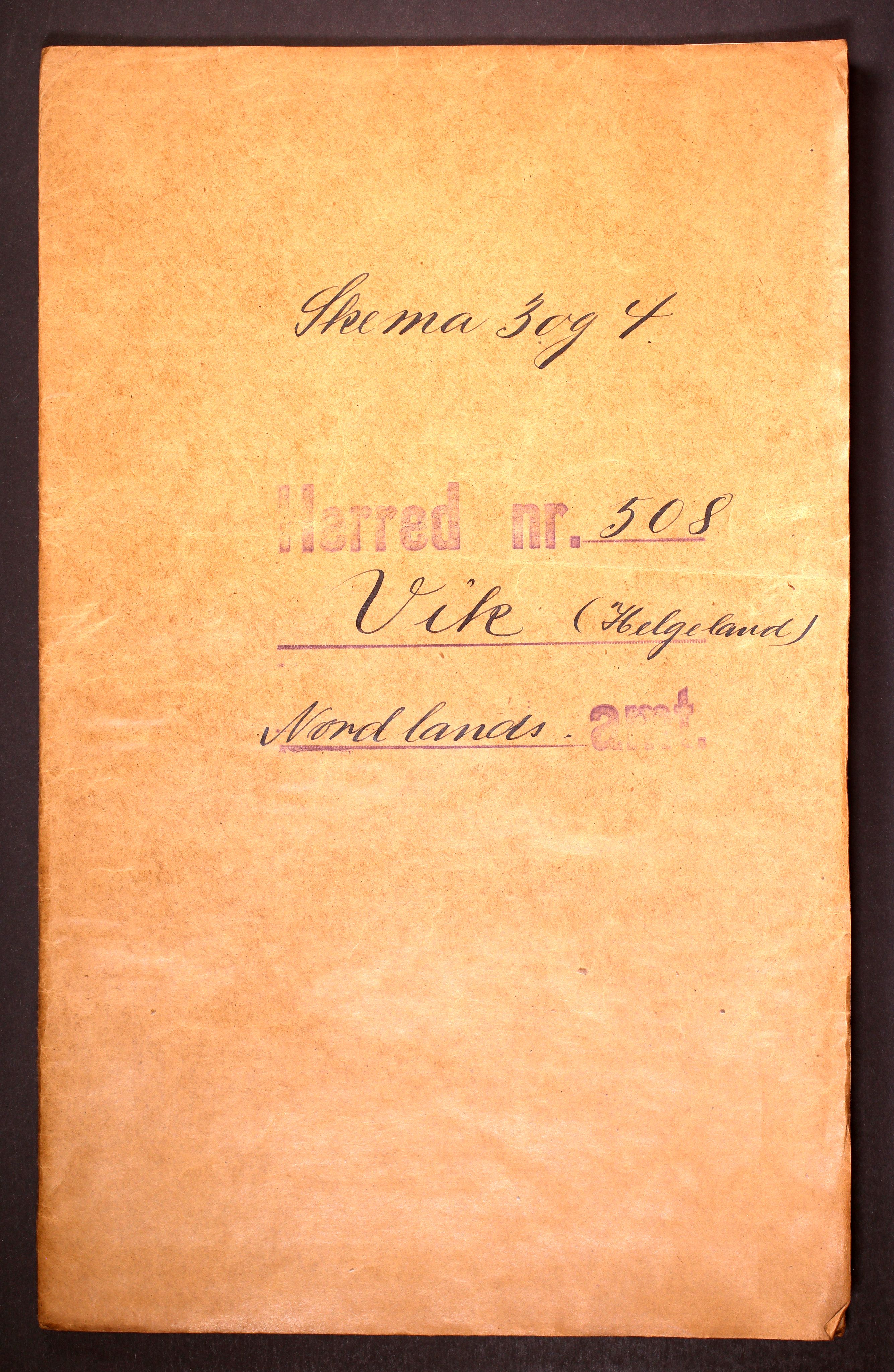 RA, 1910 census for Vik, 1910, p. 1