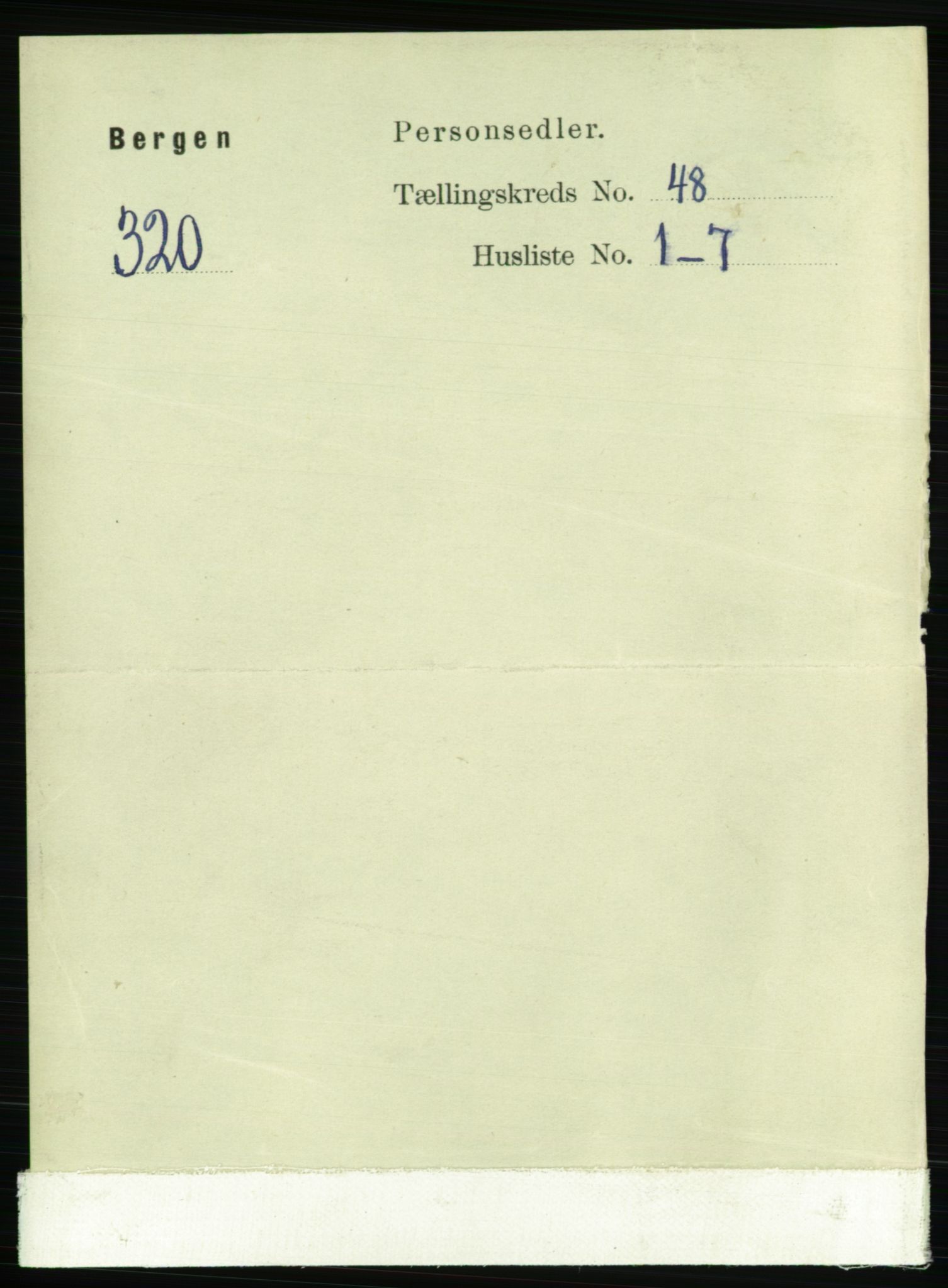 RA, 1891 Census for 1301 Bergen, 1891, p. 56902
